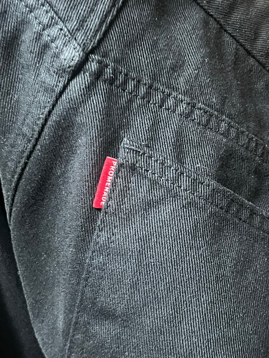 지그재그 블랙업 와이드팬츠 상품이미지4