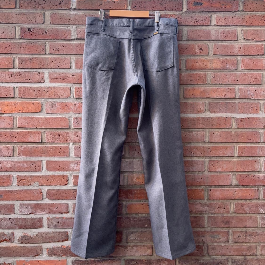 90~00s USA 랭글러 Wrangler 그레이 부츠컷 트라우저 상품이미지7