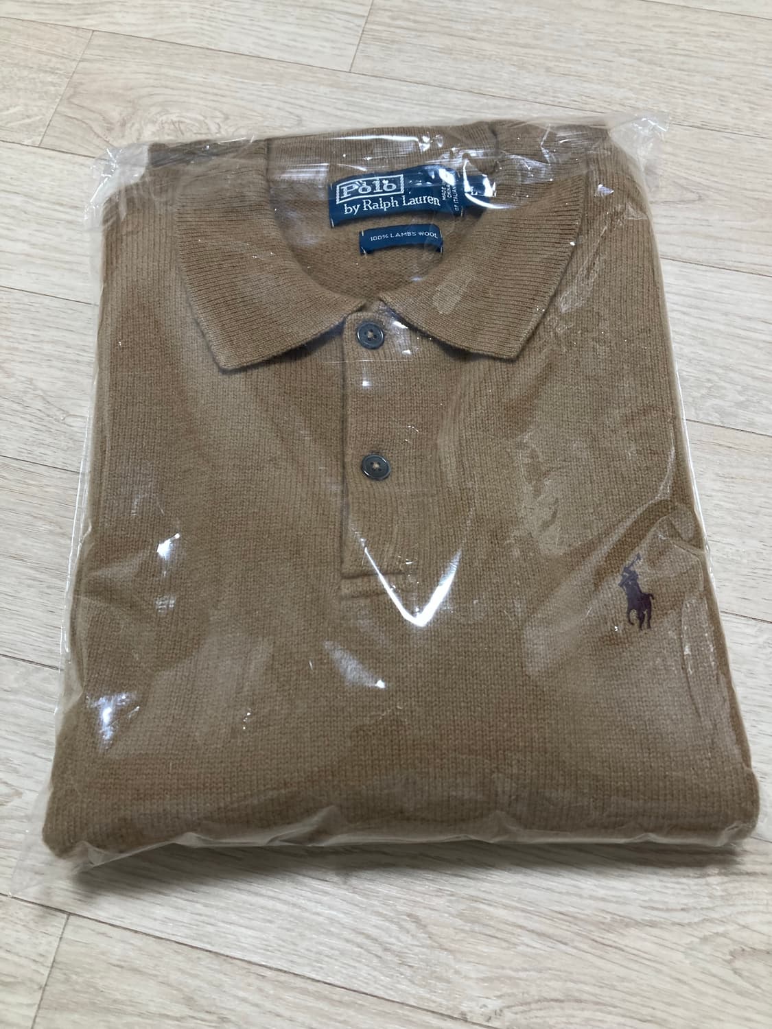 폴로 울 카라니트 L(105) 판매 상품이미지10