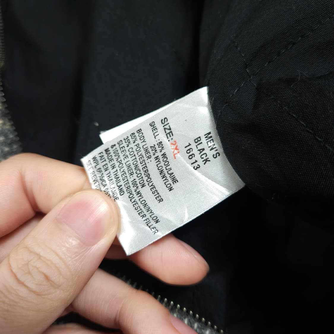 울리치 오버핏 체크 울 자켓 상품이미지5