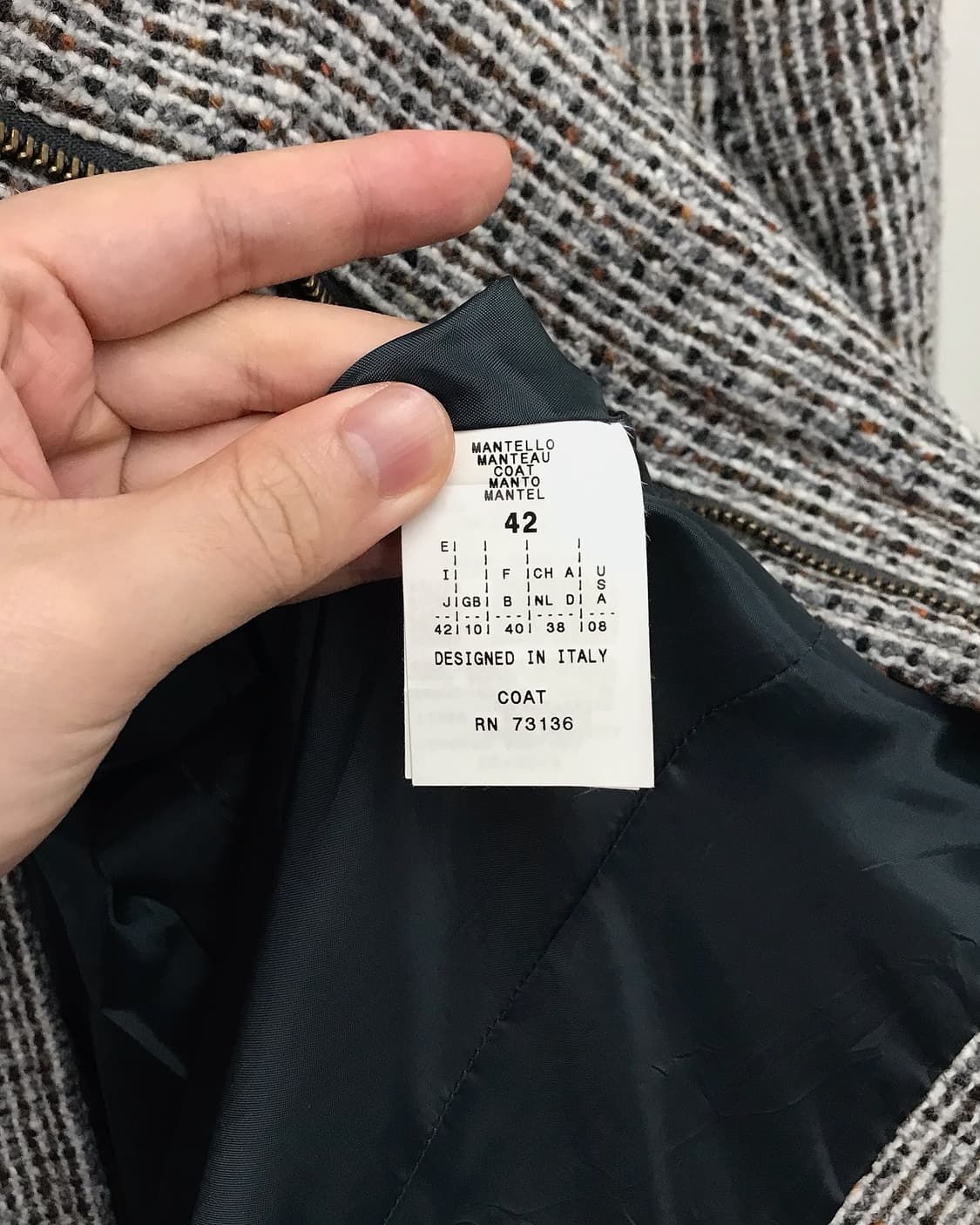 막스마라 막스엔코 트위드 코트 상품이미지5