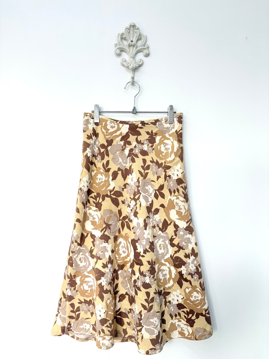 Oriental flower pattern skirt  상품이미지4