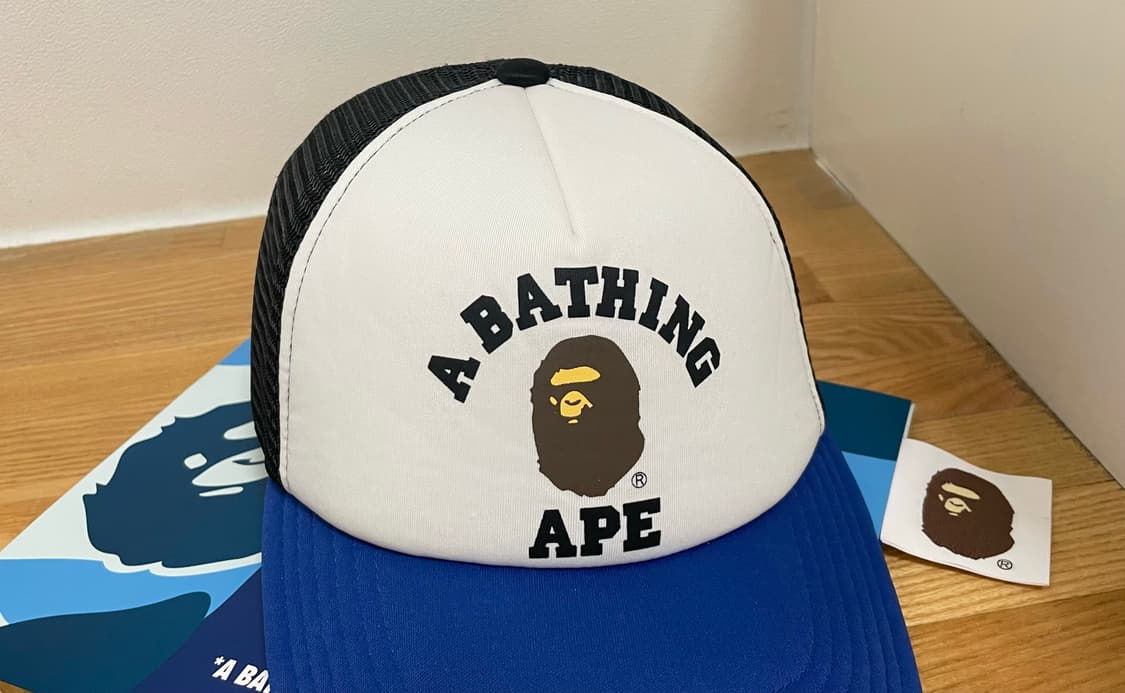 베이프 컬리지 메쉬캡|BAPE College Mesh Cap 상품이미지3