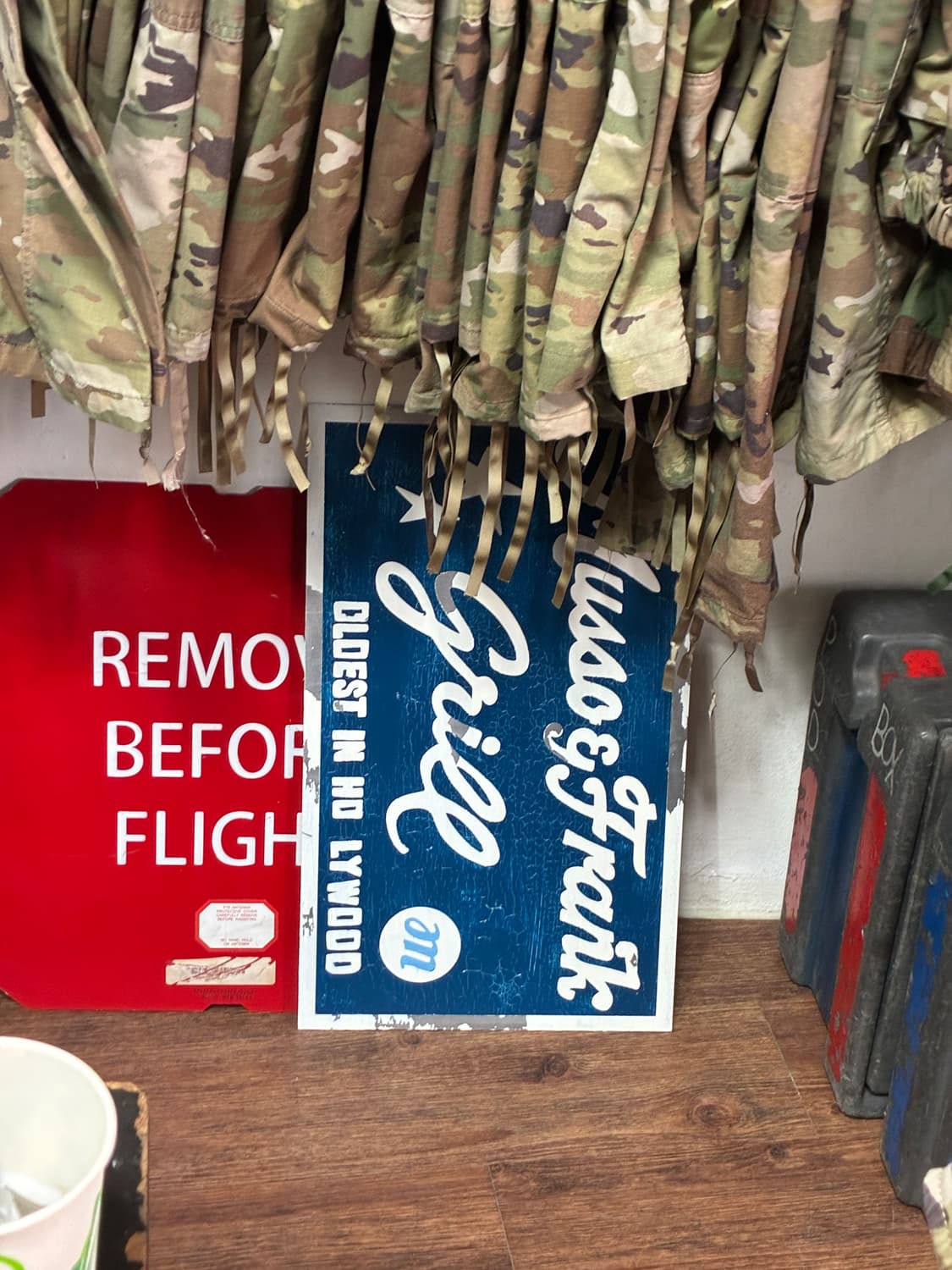 Musso & Frank Grill 철재간판 상품이미지2