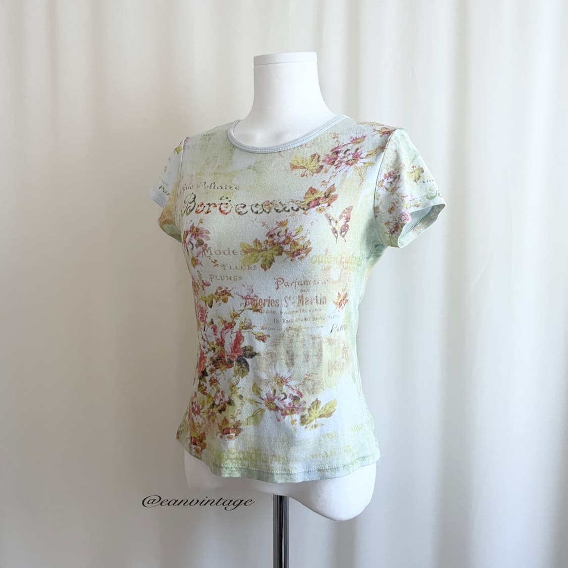 fairy antique nature printed top 상품이미지2