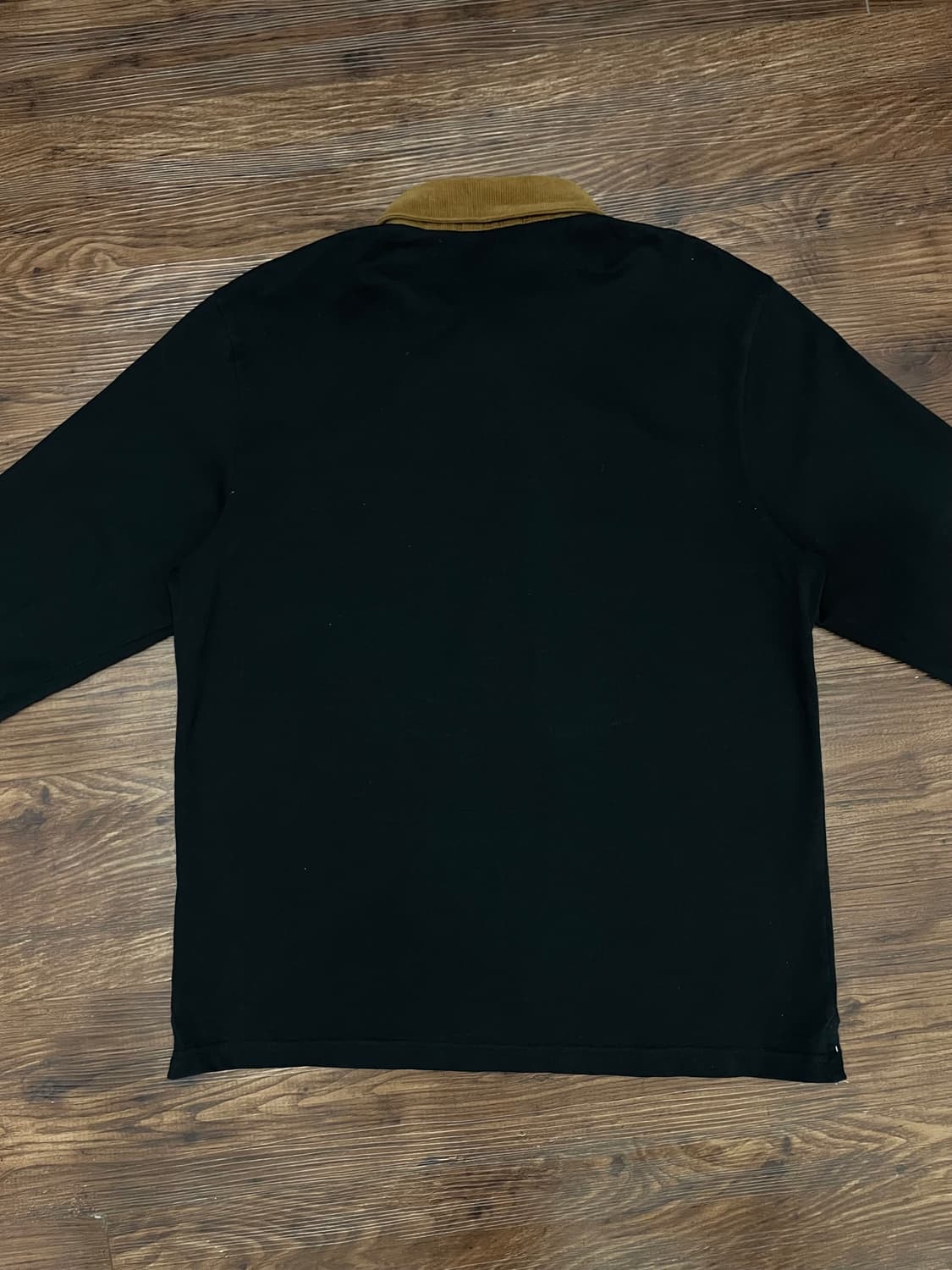 칼하트 WIP 코드 럭비 폴로 셔츠 블랙 상품이미지9