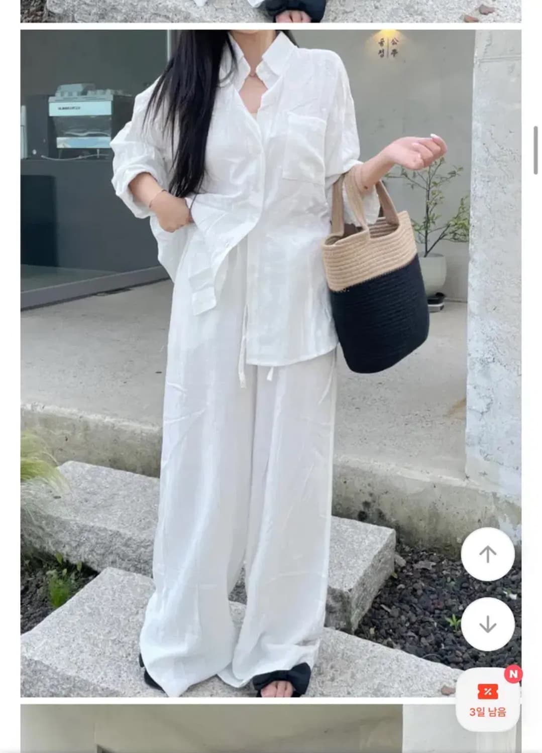 에이블리 린넨 투피스 세트 상품이미지2