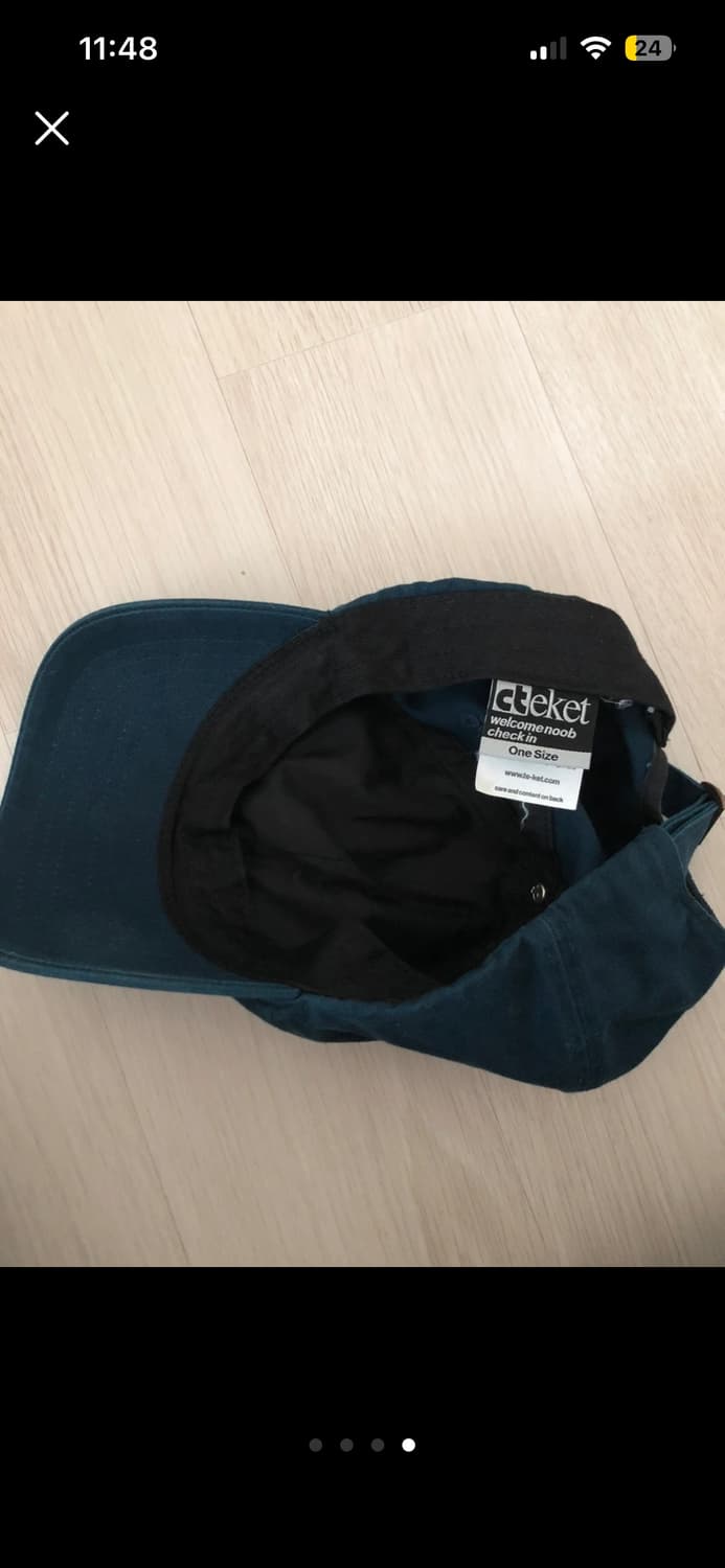 테켓 네이비 볼캡 상품이미지3