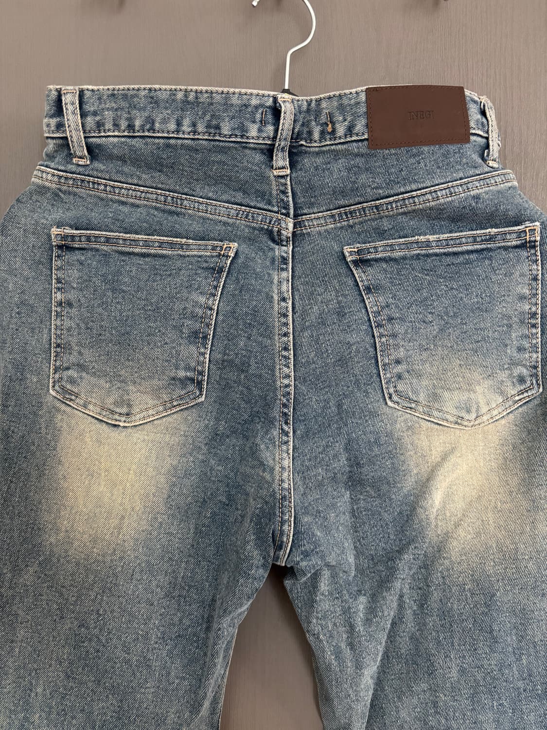 이네기 베어부츠컷 데님팬츠M 상품이미지10