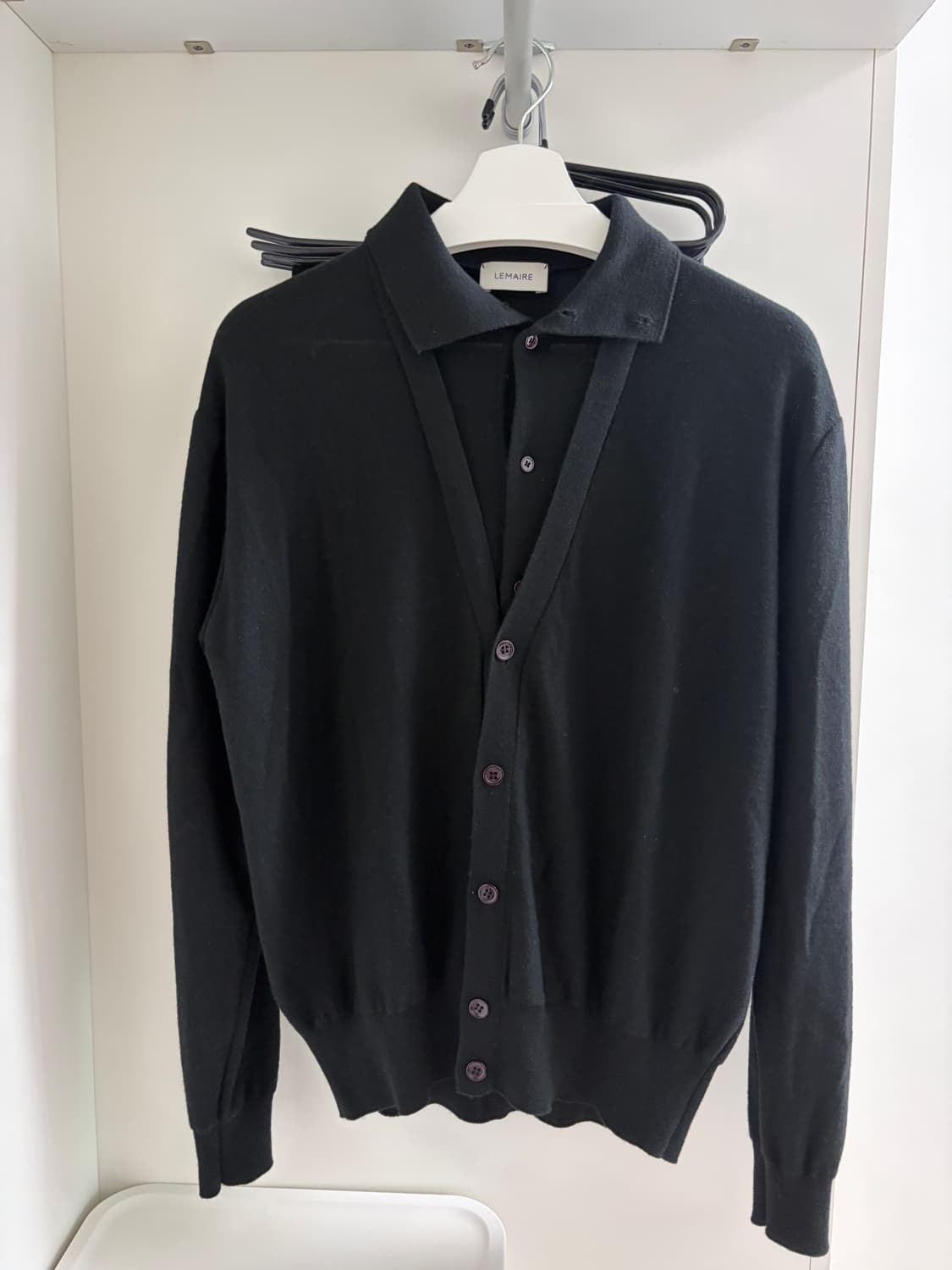 [m] lemaire 르메르 더블 레이어드 가디건 상품이미지2