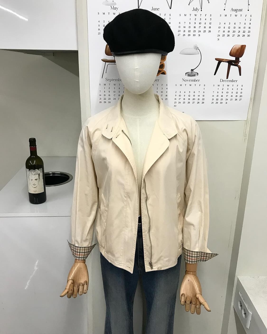 버버리 블루종 자켓 상품이미지7