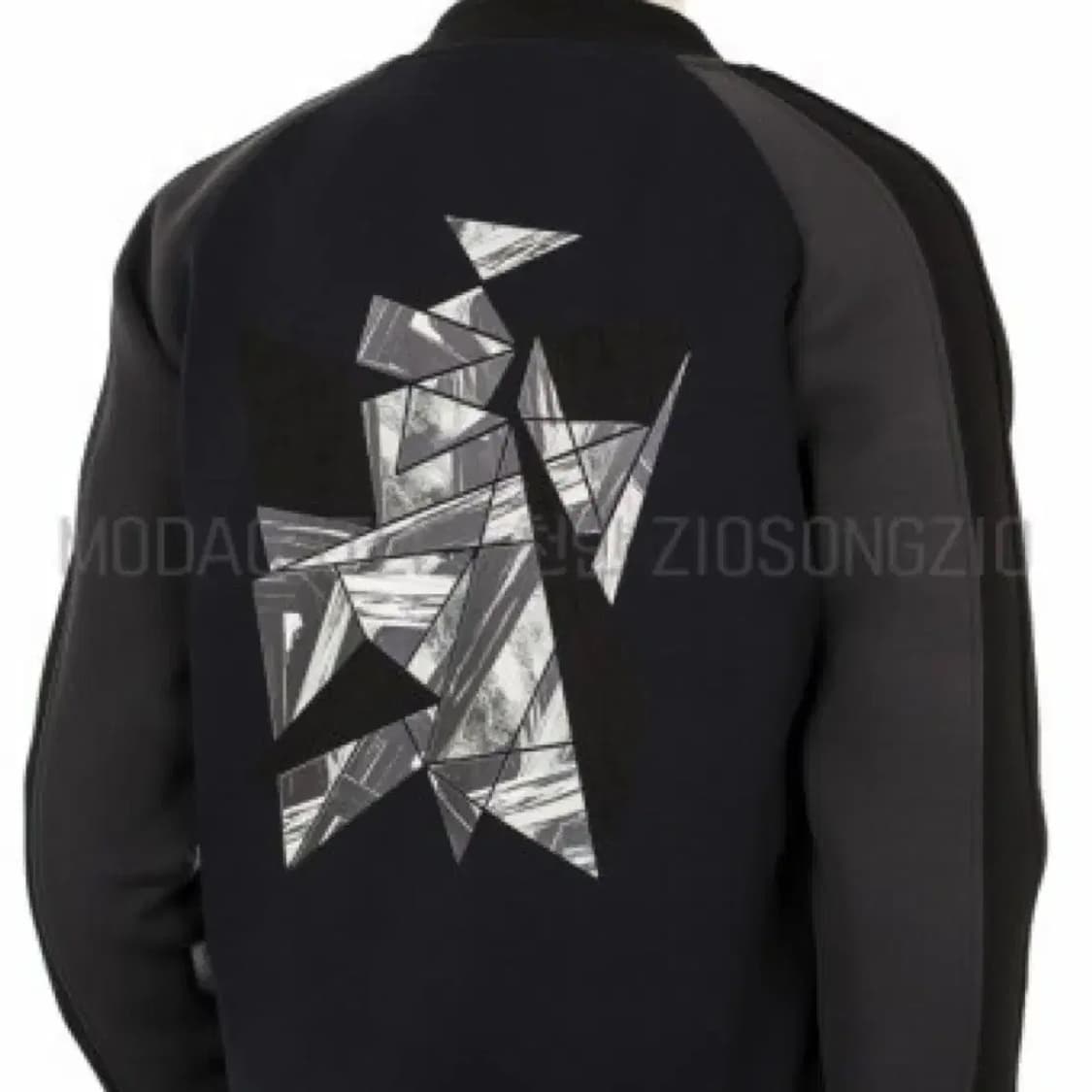 지오송지오 몬드리안 네이비 스타디움 자켓 L 상품이미지2