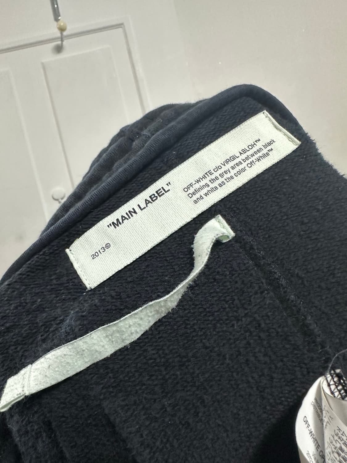 오프화이트 디아그널 조거팬츠 상품이미지4