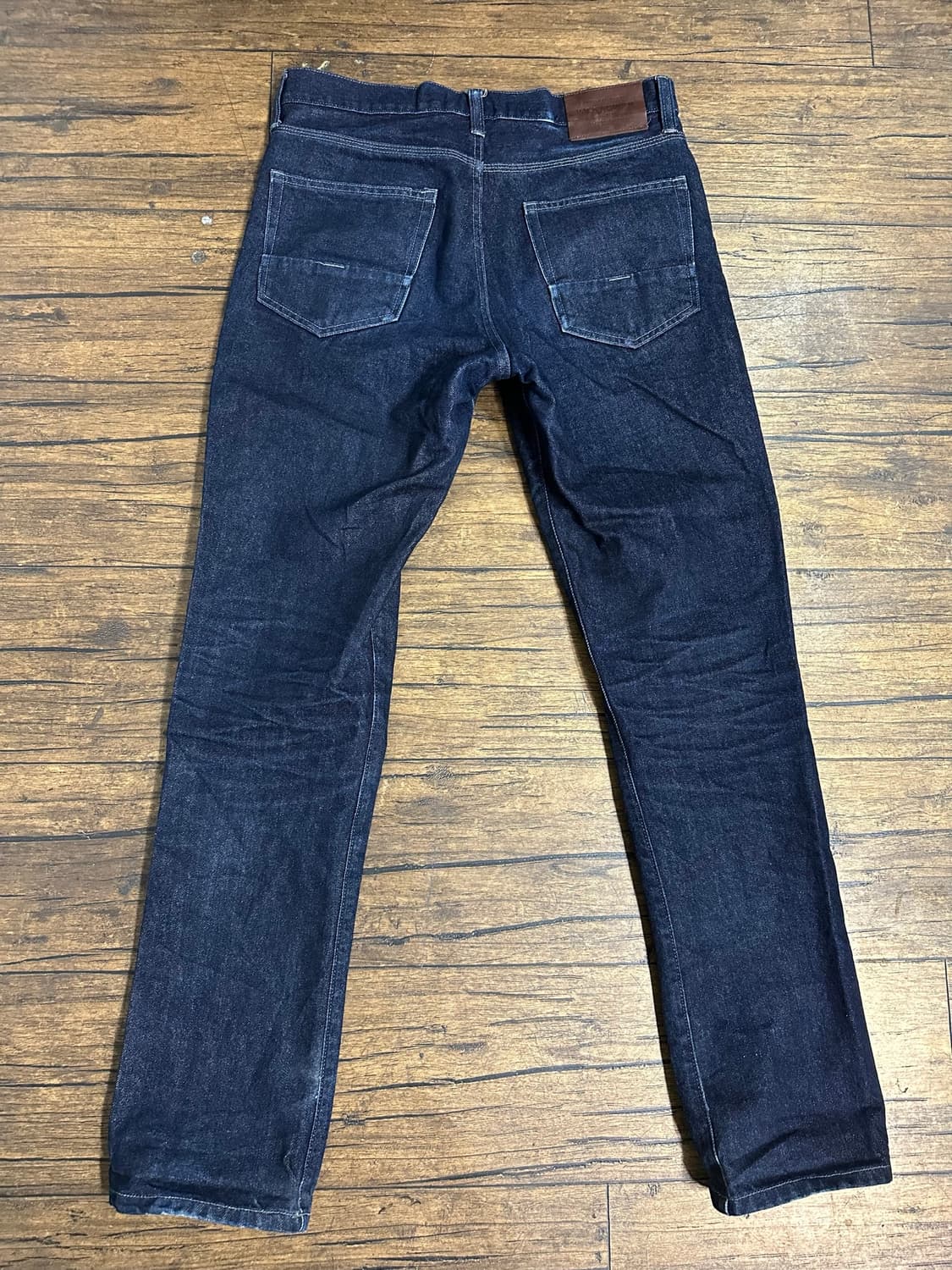 백넘버 WASHI DENIM 일본판 생지 화지데님 청바지 30 상품이미지1