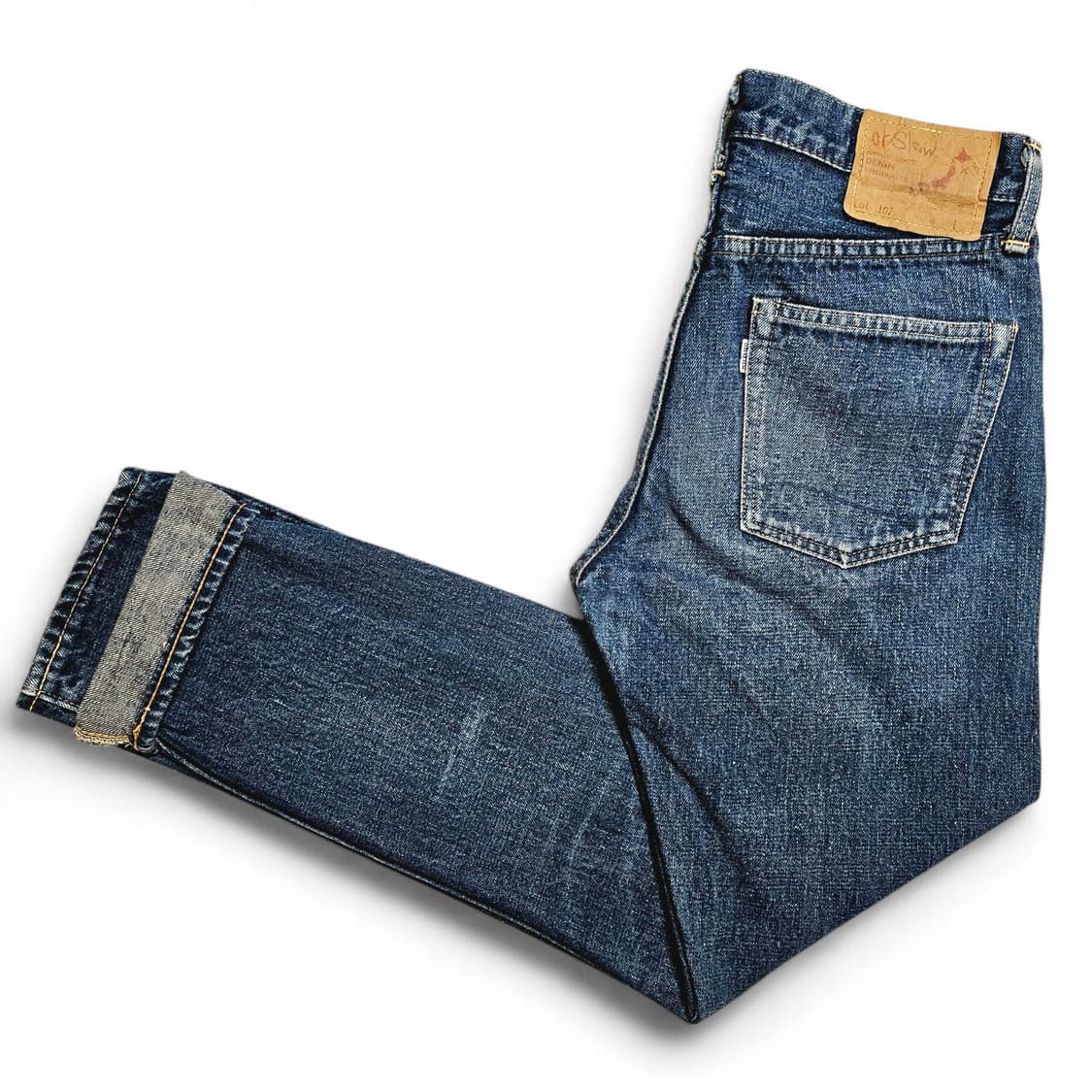 [M(2)][오어슬로우orslow]107 아이비 핏 셀비지 데님 2yr 상품이미지3