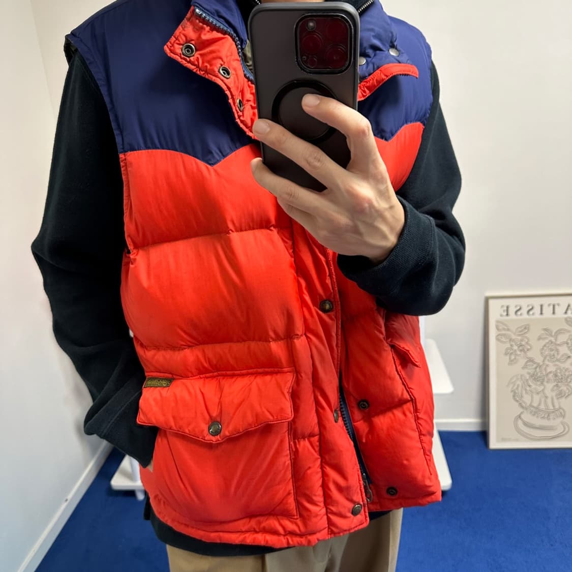 폴로 랄프로렌 패딩 베스트 XXL 상품이미지9
