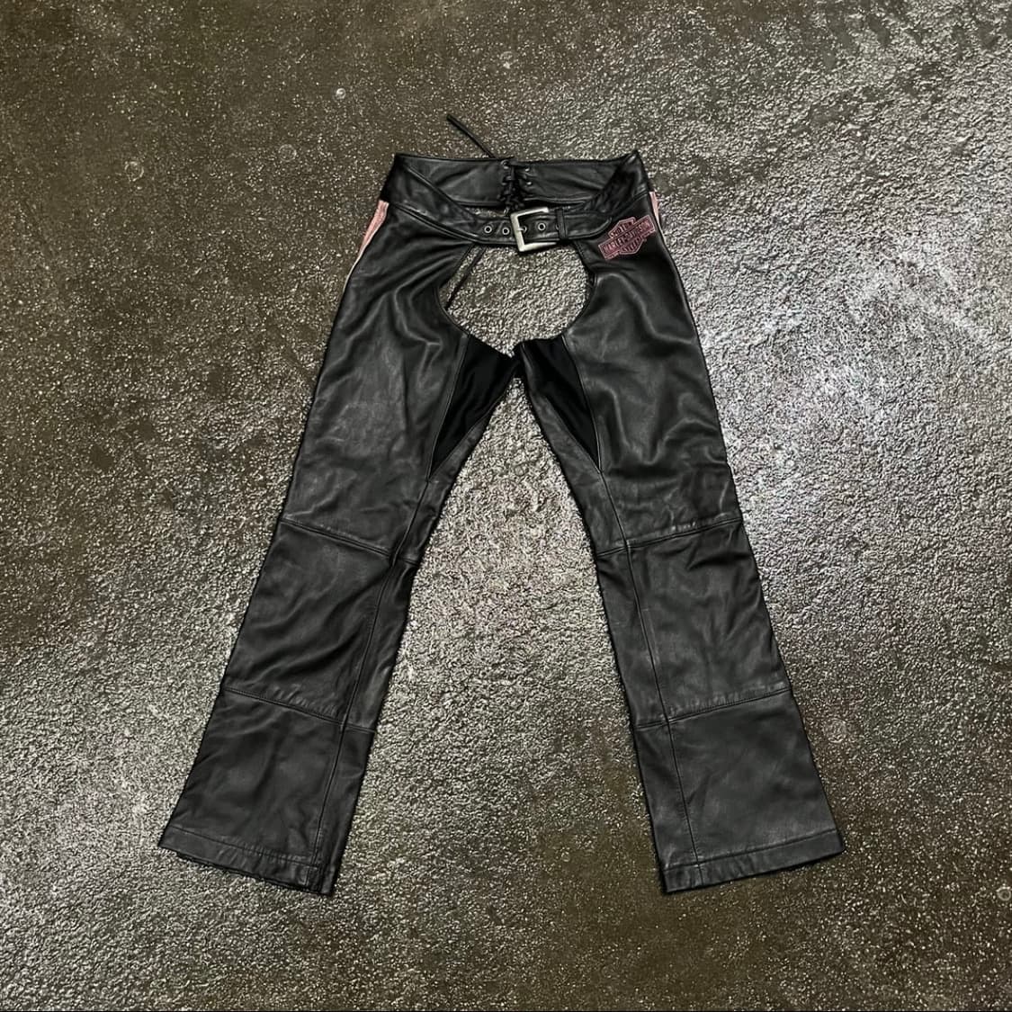 할리데이비슨 가죽 챕스 팬츠 상품이미지2