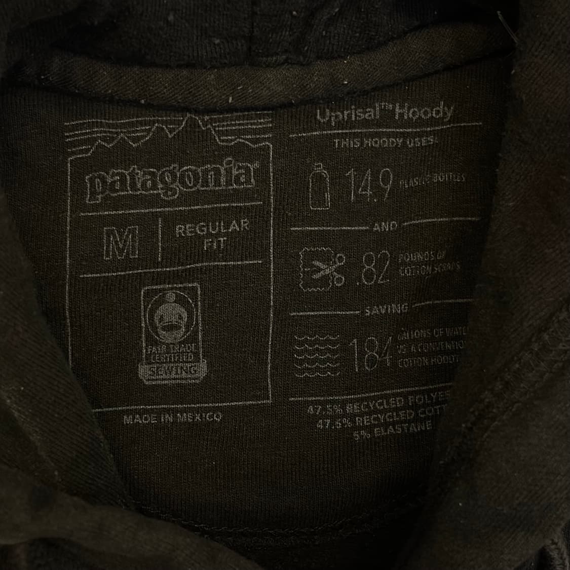 USA 빈티지 파타고니아 빅로고 후드티 상품이미지5