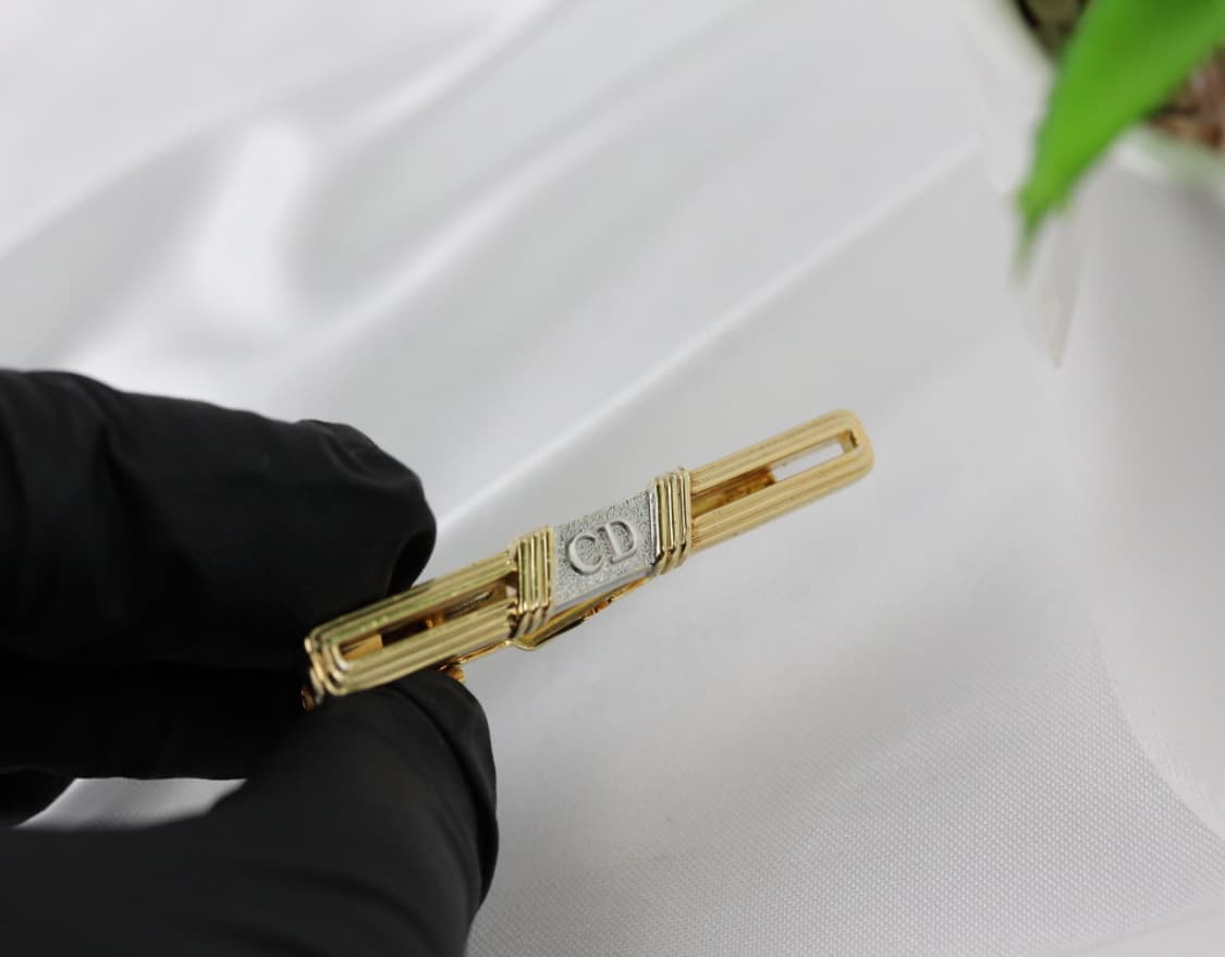 디올 B+등급 5cm 남자 명품 넥타이핀 빈티지 상품이미지4