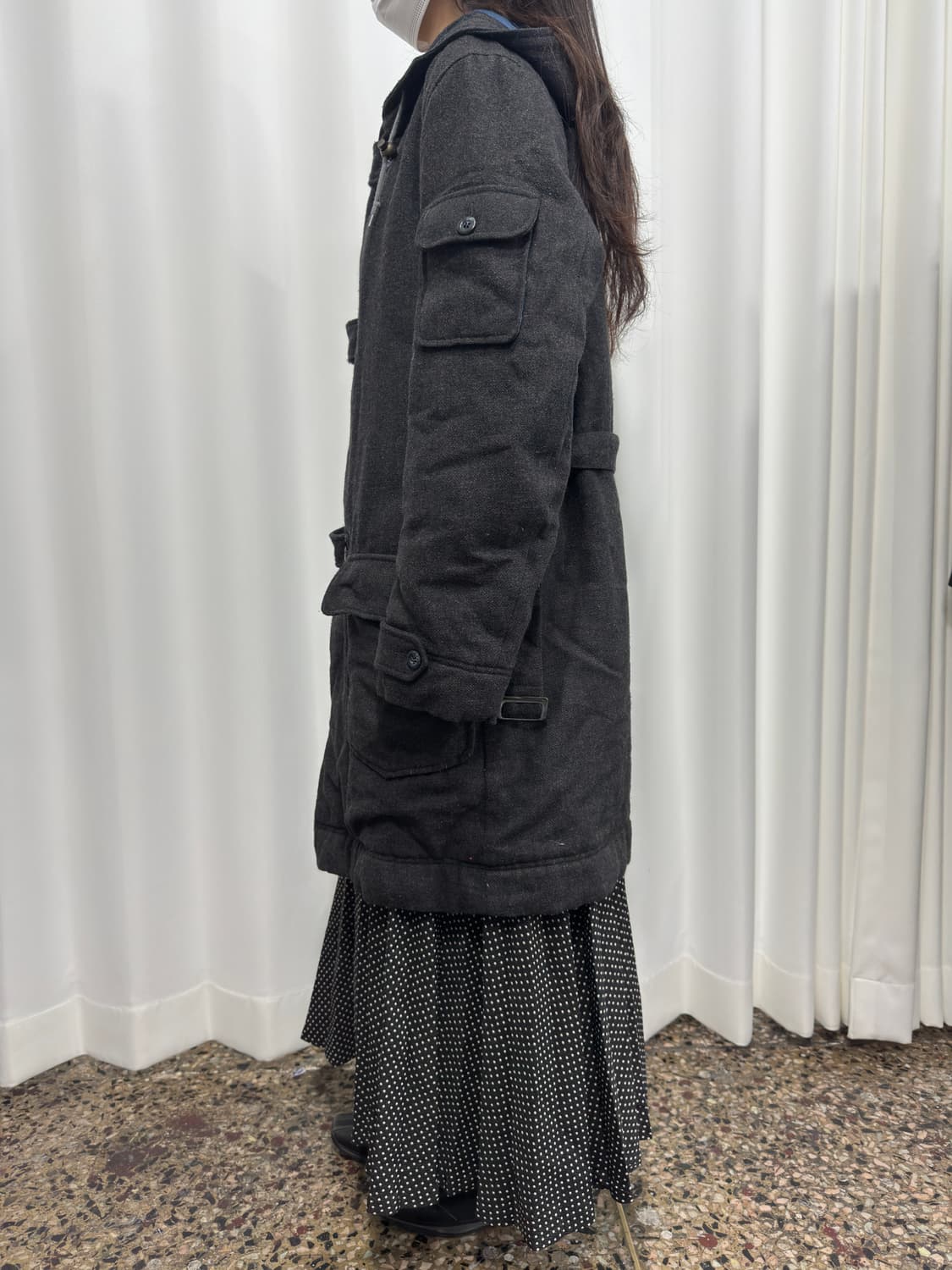 zara women dot long skirt 상품이미지4