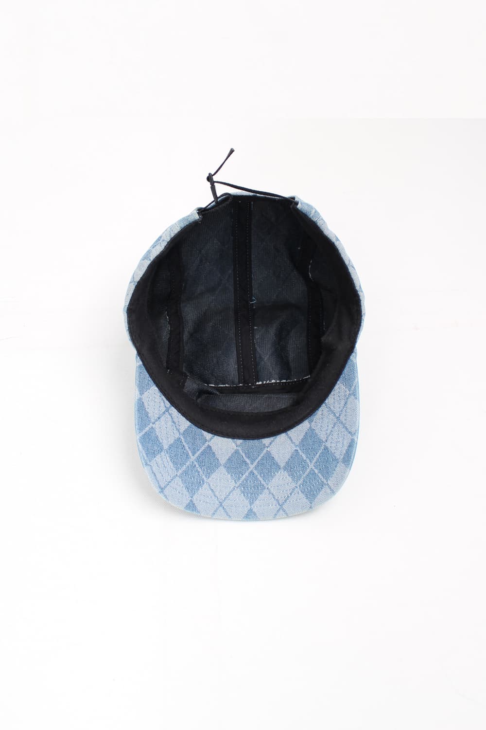 SUPREME 14AW denim argyle cap 상품이미지7