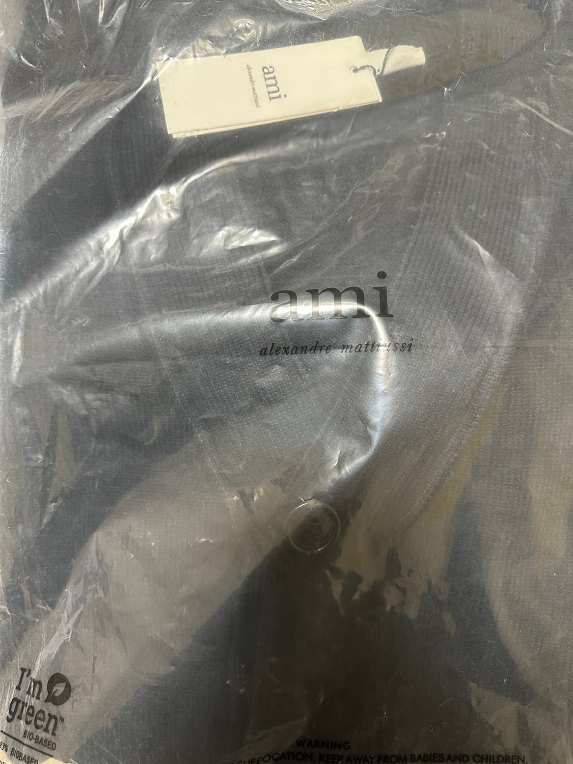 아미 인타르시아 빅하트 울 가디건 남여공용 상품이미지10