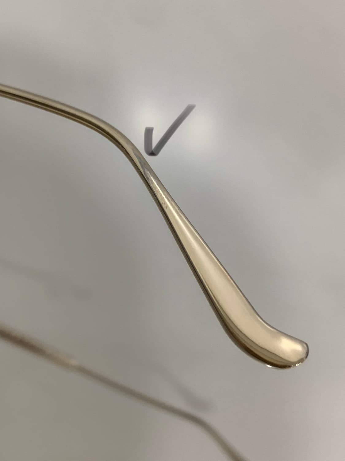 크롬하츠 컴프션 크리스탈&골드 플레이트 안경 클리어 투명 테 상품이미지10