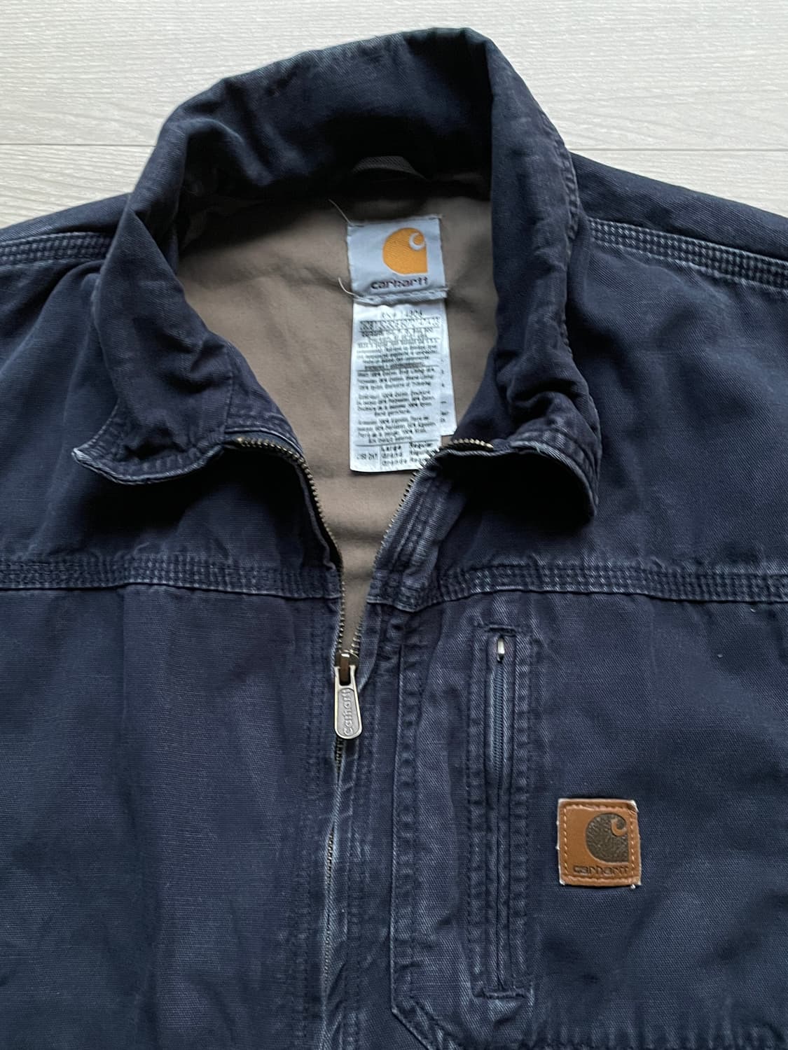 칼하트 J163 와일리 워크자켓 DNY 상품이미지4