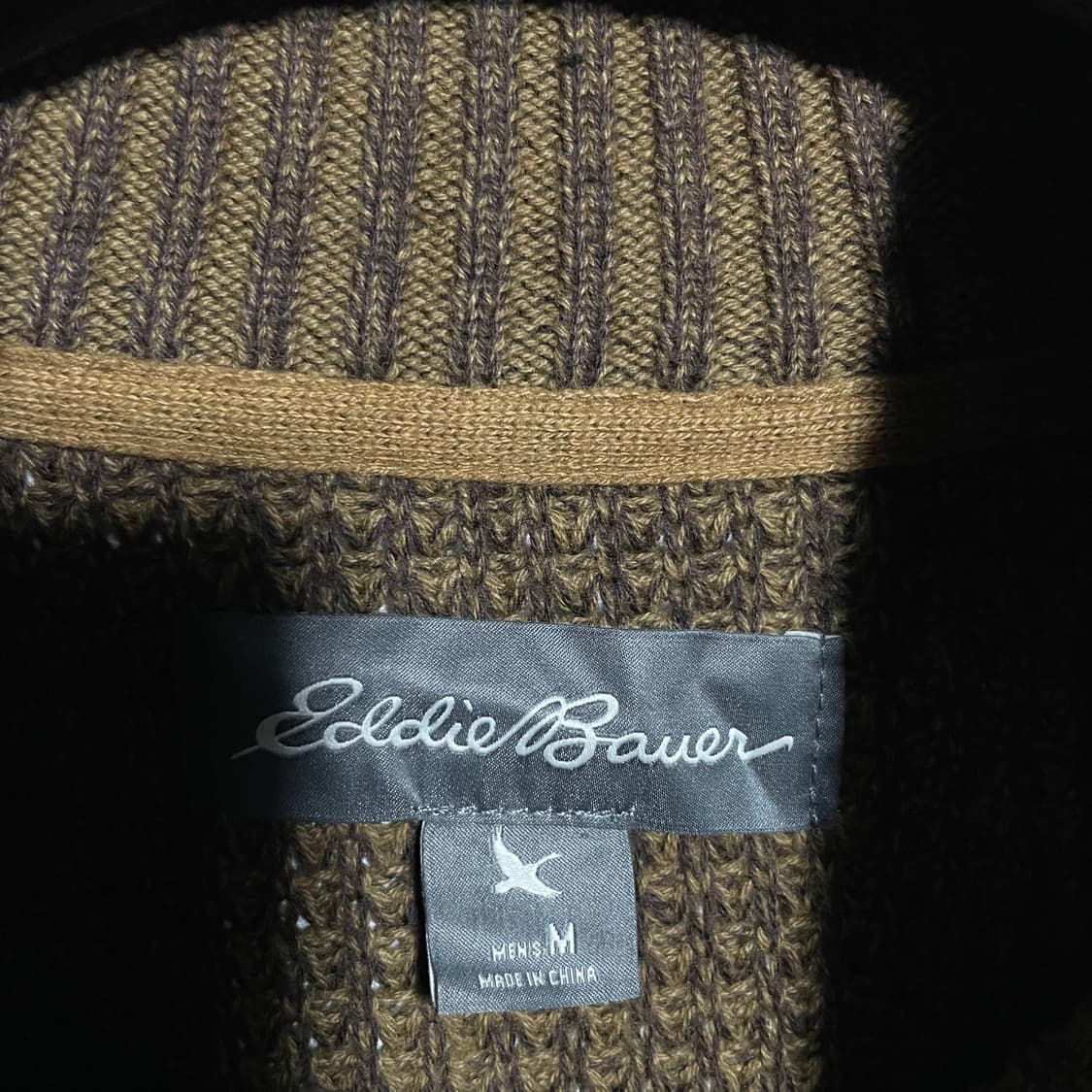 에디바우어 하프넥 반집업 니트 상품이미지4