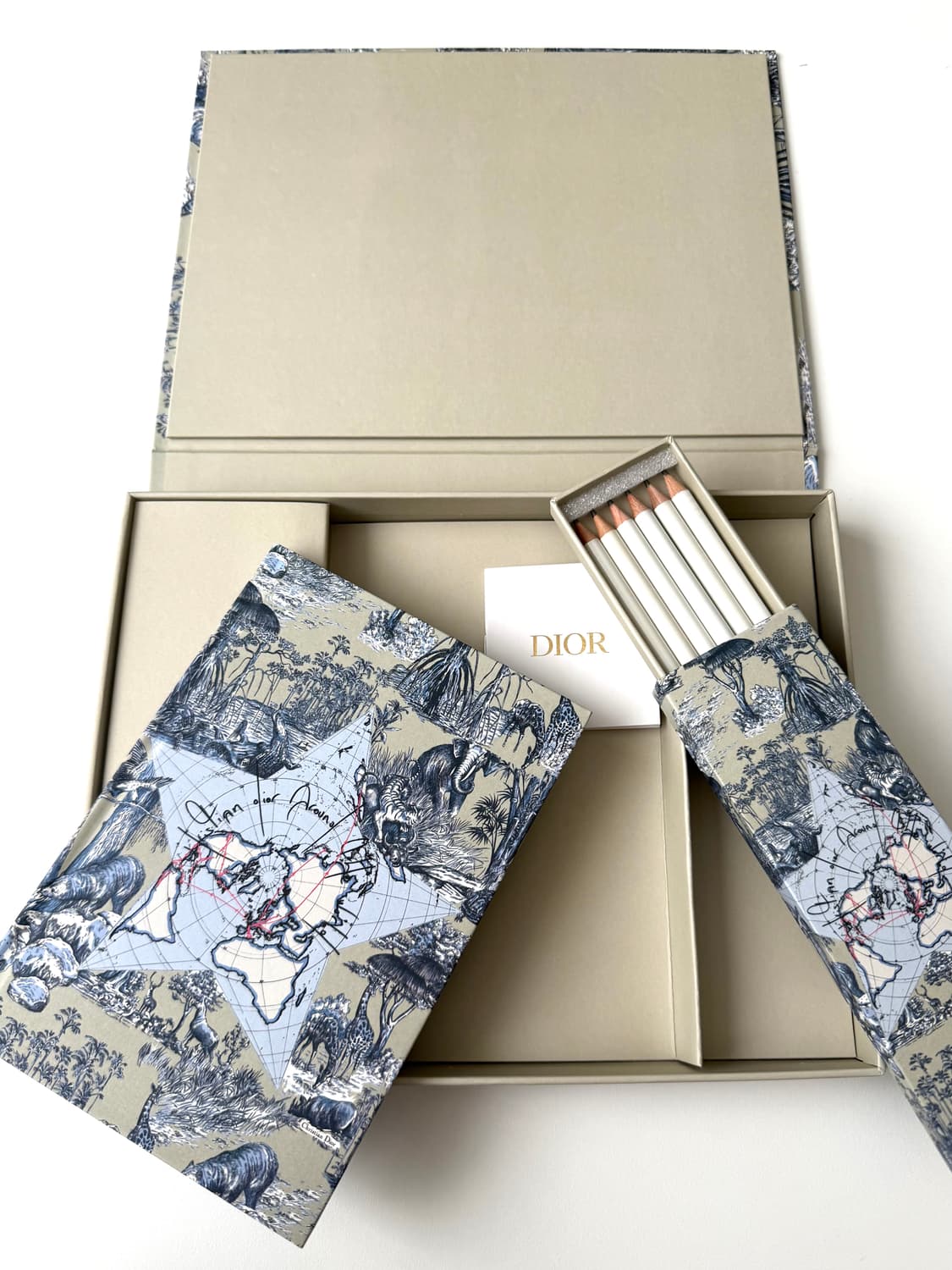 디올 수첩연필세트 상품이미지1