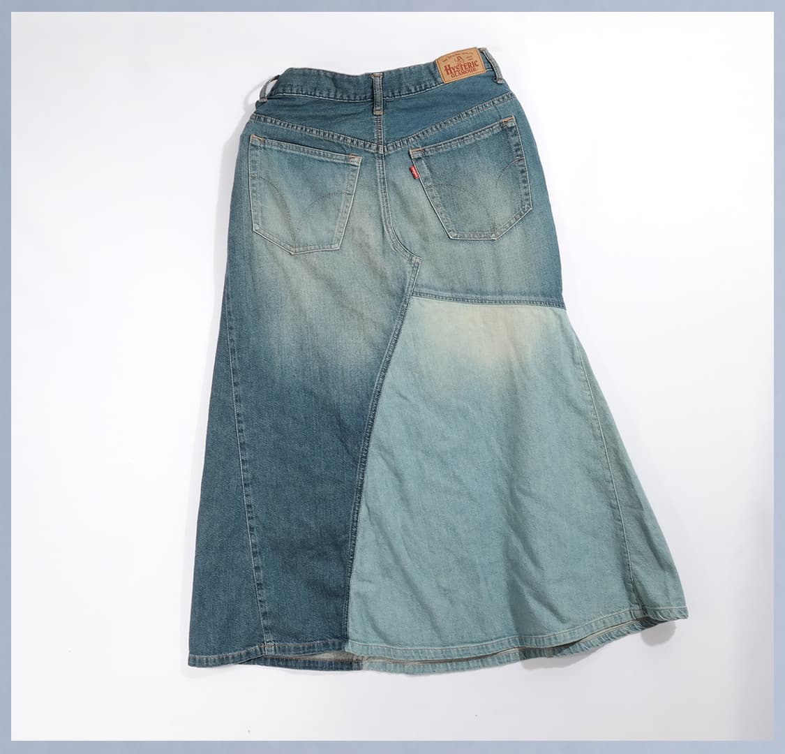 히스테릭글래머 인디고데님 스커트 상품이미지2