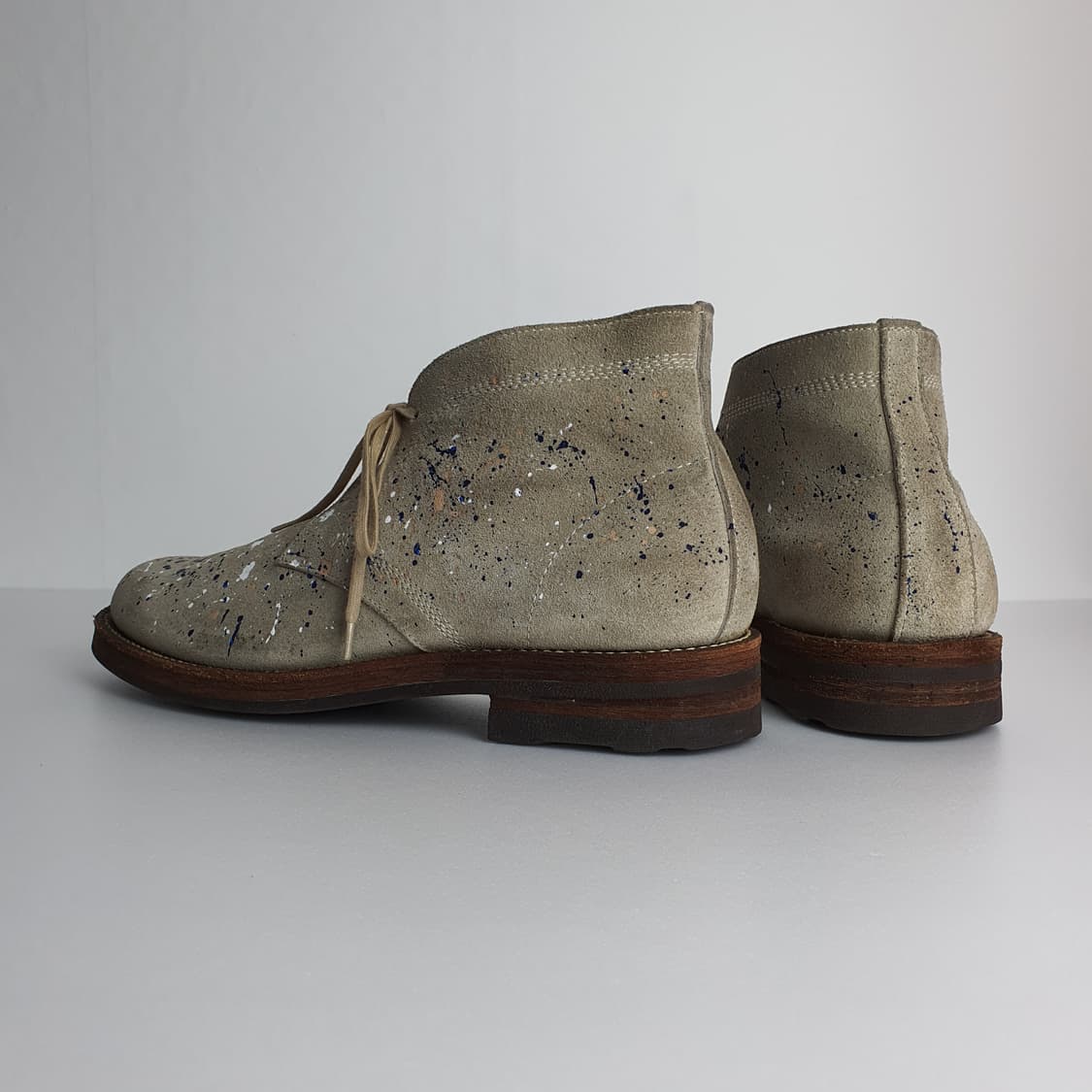 꼼데가르송 옴므 - 라이트샌드 페인팅 처카부츠 상품이미지8