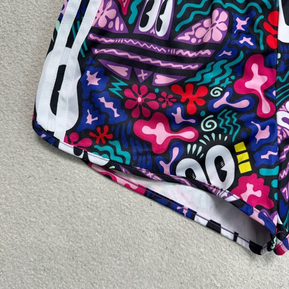 ADIDAS 오리지널스 x Hattie Stewart 그래픽 숏팬츠 XS 상품이미지5