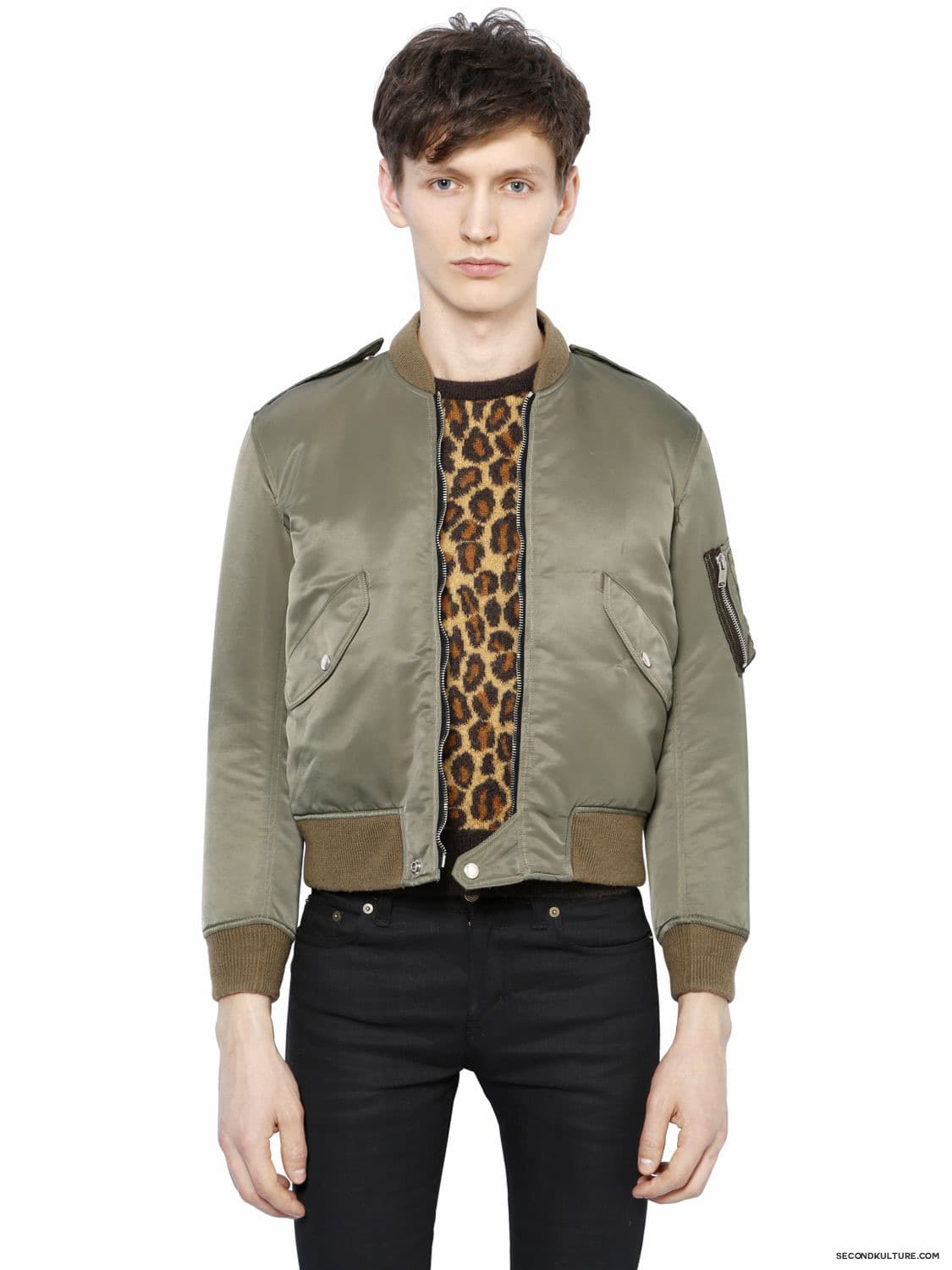 15fw 생로랑 파일럿 코튼 재킷 상품이미지7