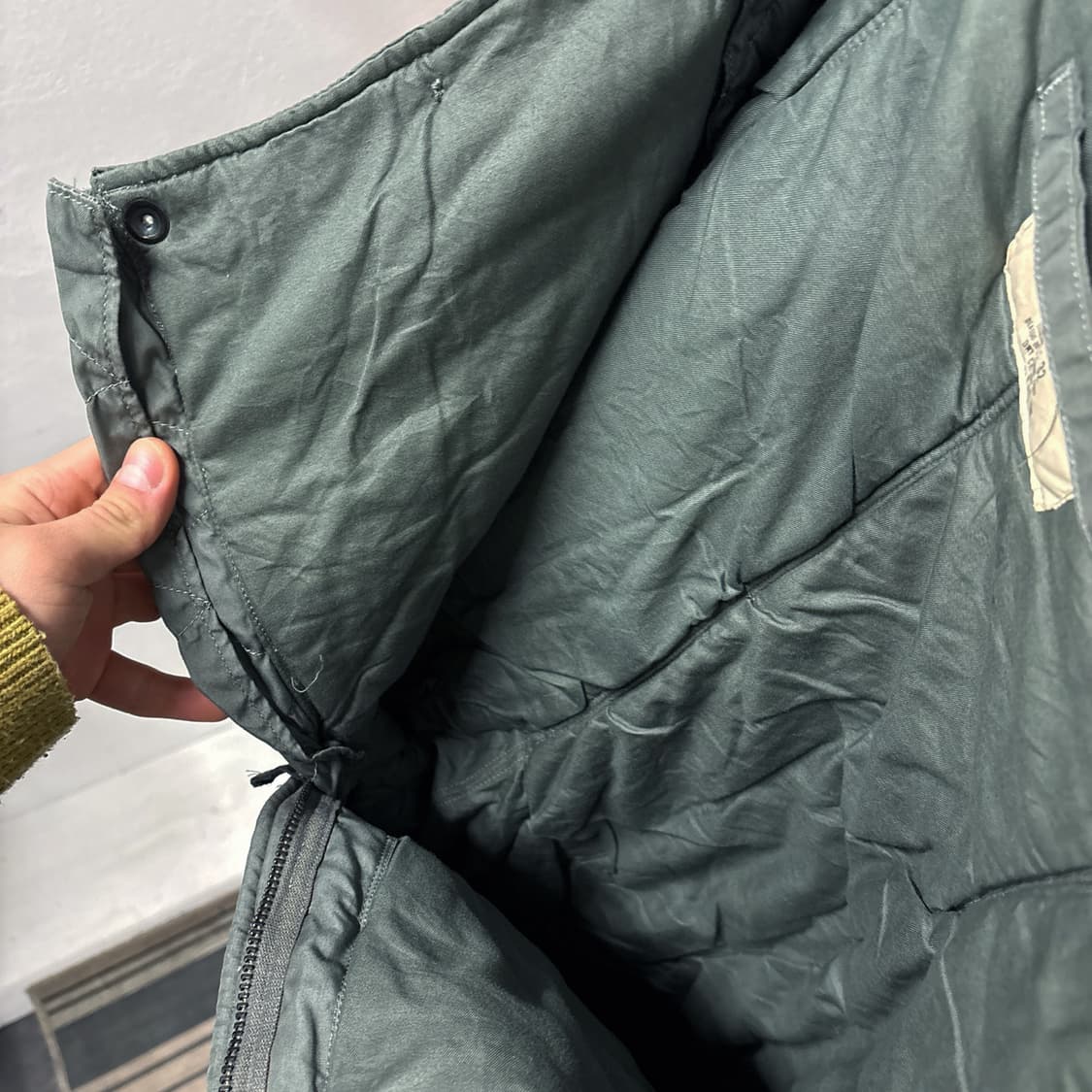 80s 오리지널 공군 F-1B ECW 플라이트 방한 팬츠 N700 상품이미지7