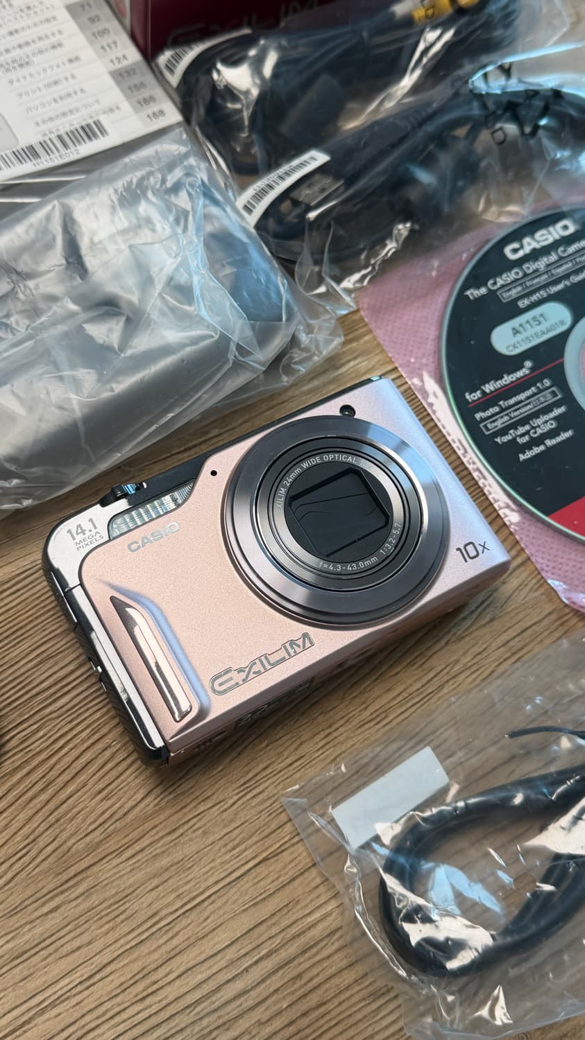 (민트급) 카시오 엑슬림 h15 풀박스 (핑크) 상품이미지8