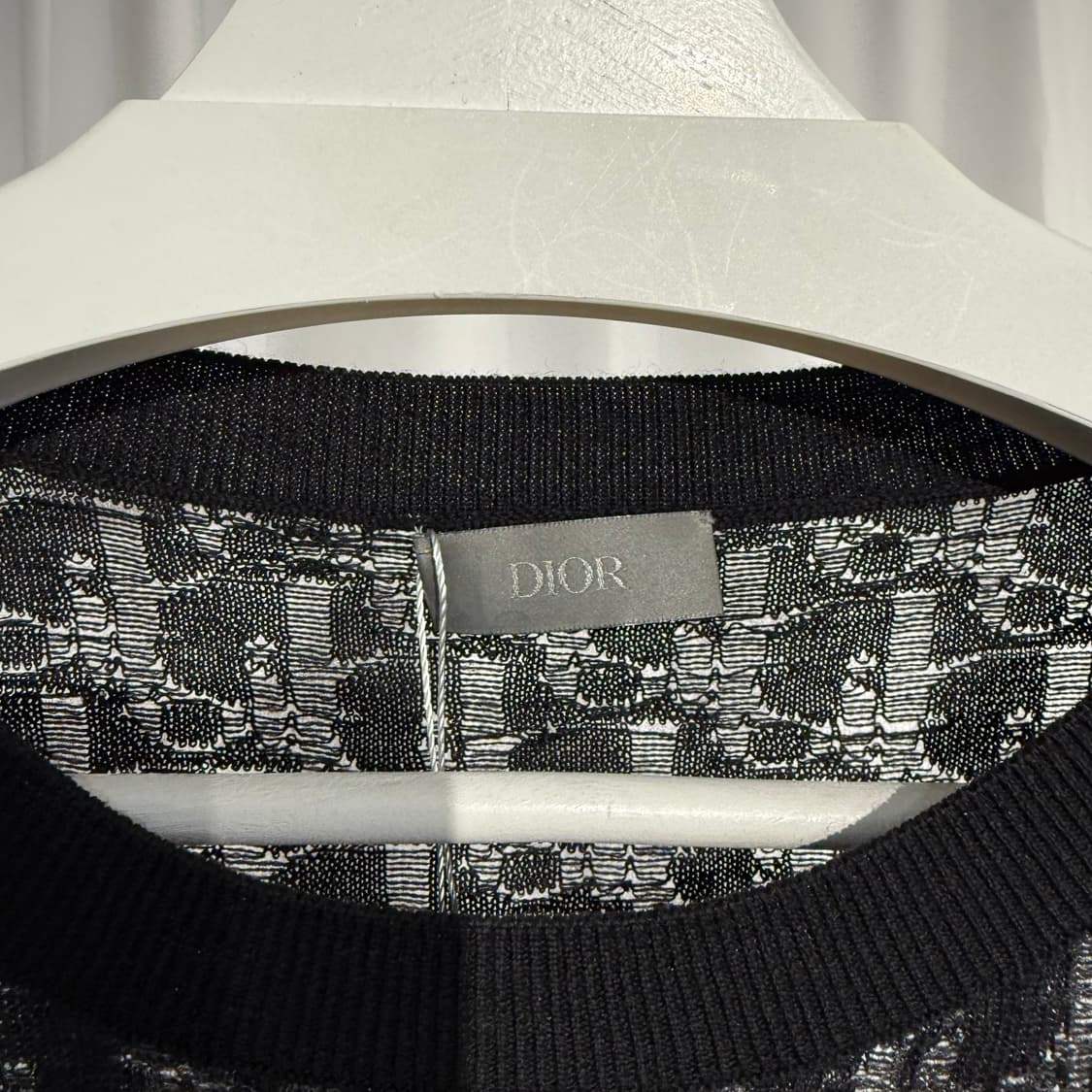 (L) 디올 오블리크 시스루 니트 상품이미지3