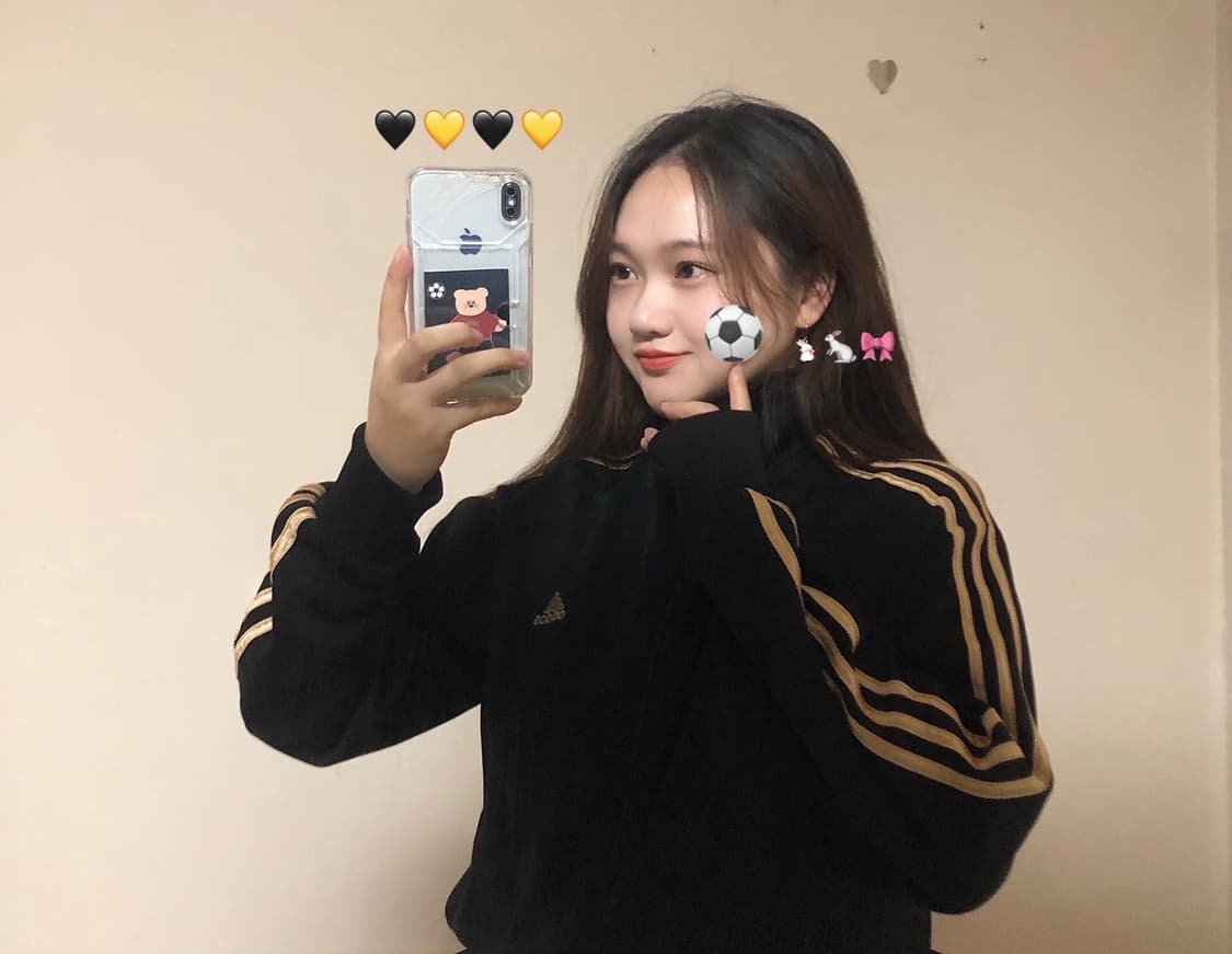 Vintage ❦ Adidas gold track to 상품이미지3