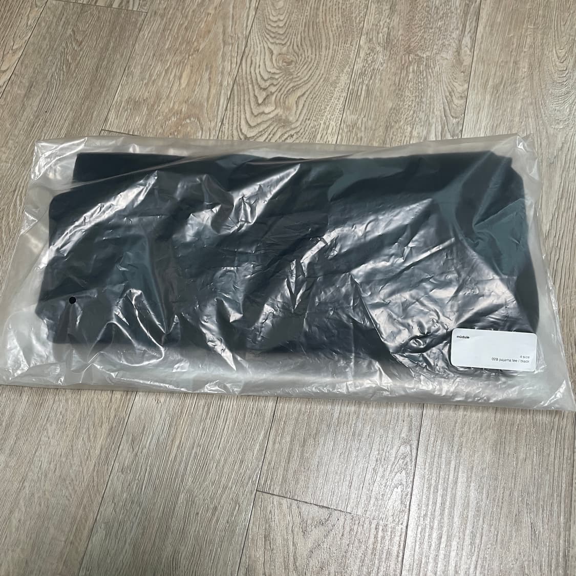 머듈 파자마 티 블랙 상품이미지1