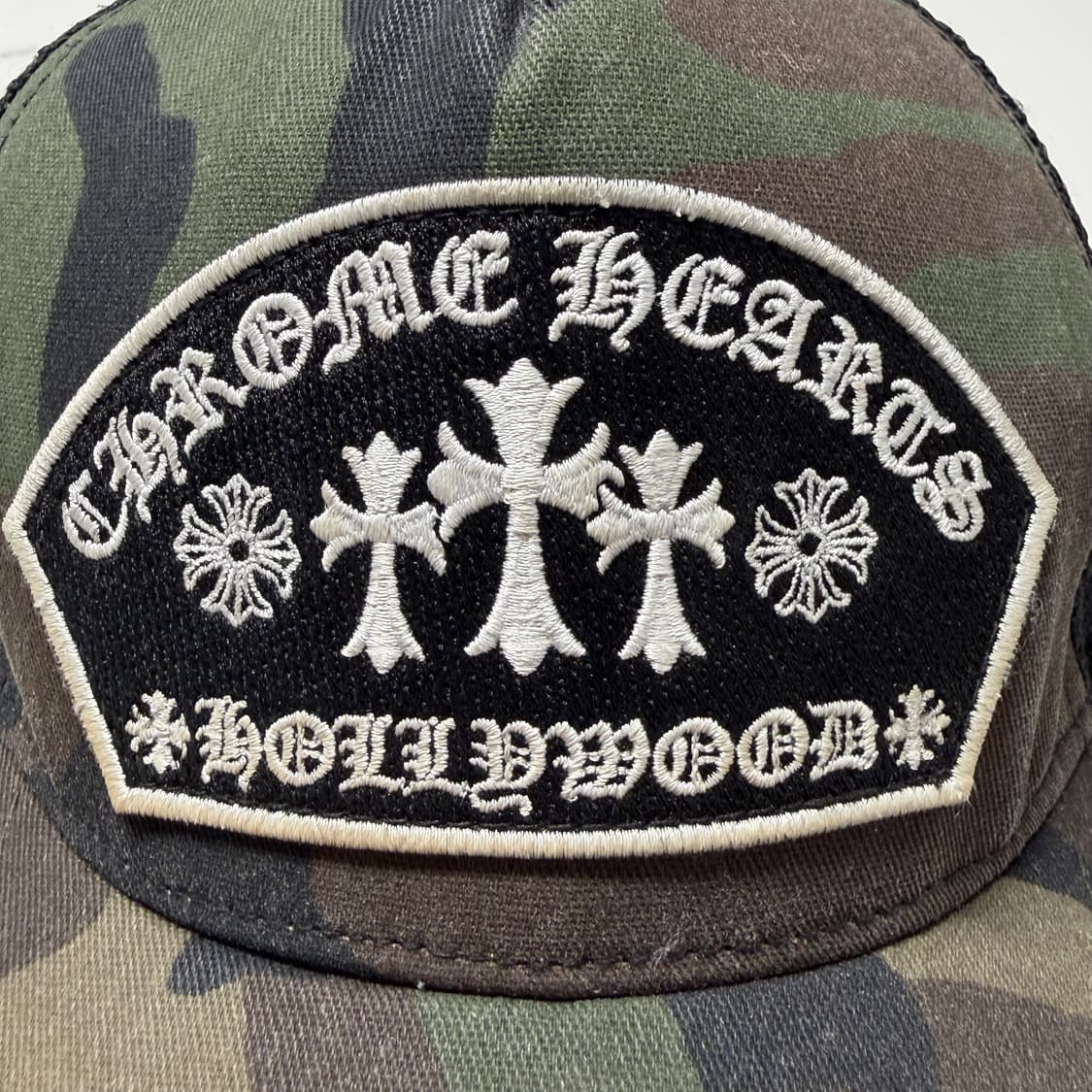 크롬하츠 세메터리 킹타코 메쉬 트러커 캡 모자 카모 OS 상품이미지3