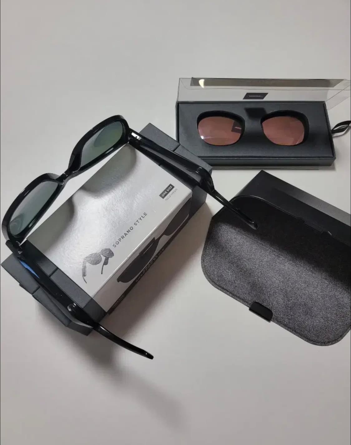 보스 프레임 소프라노 스타일 블루투스 선글라스 상품이미지3