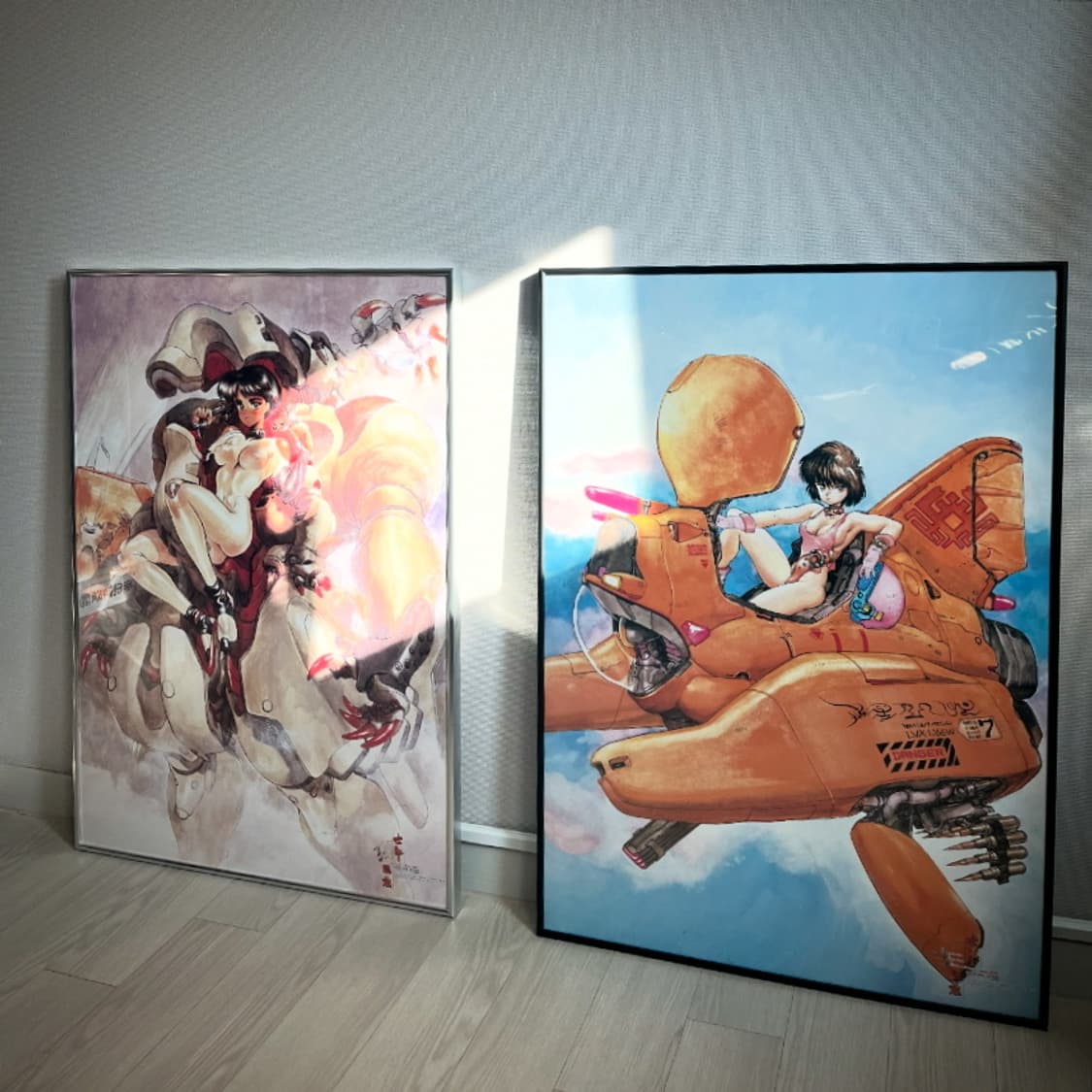 1999 당시물 시로 마사무네 일러스트 포스터 액자 상품이미지1