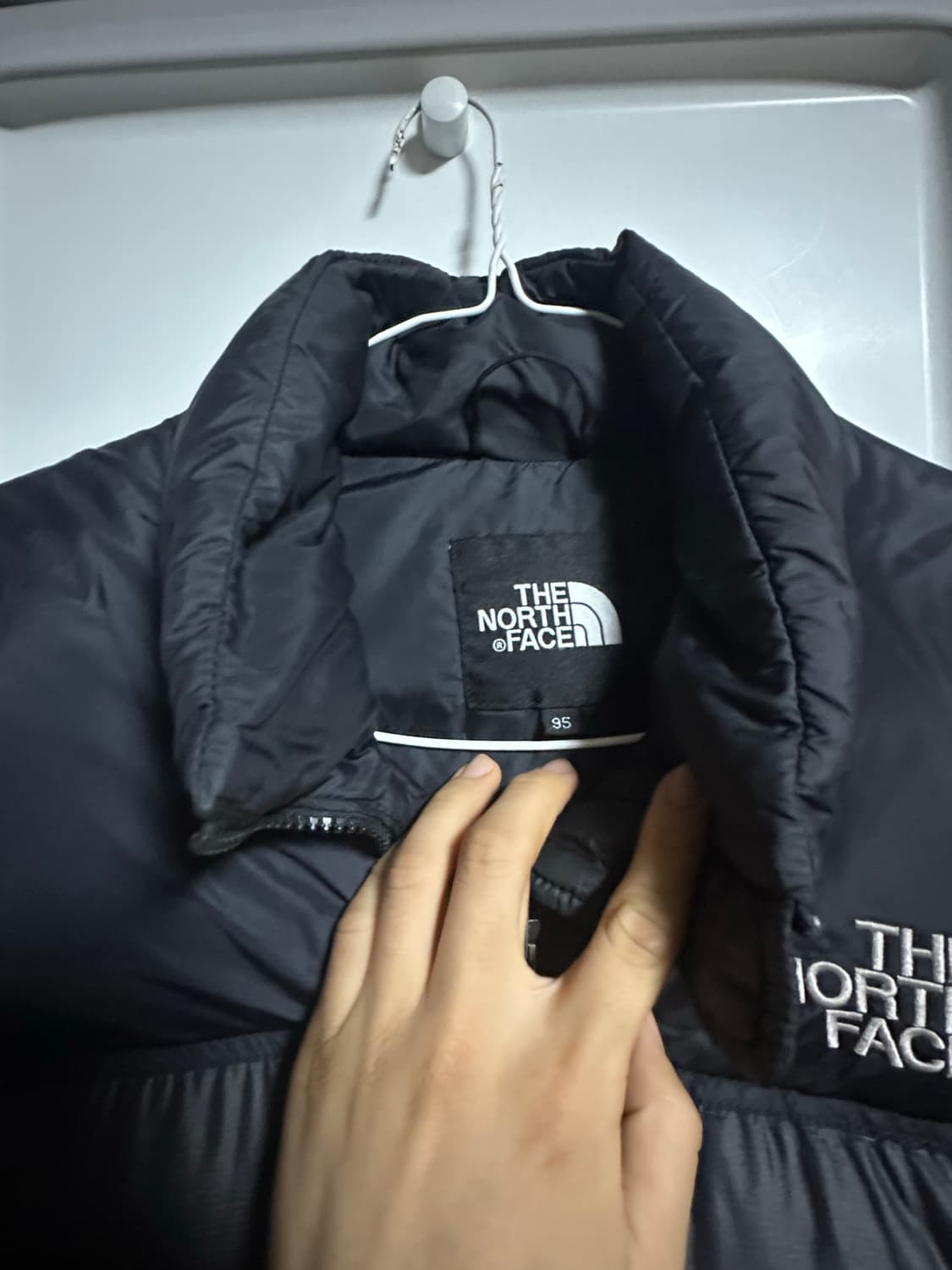 [95] 노스페이스 700 블랙 패딩 조끼 상품이미지2