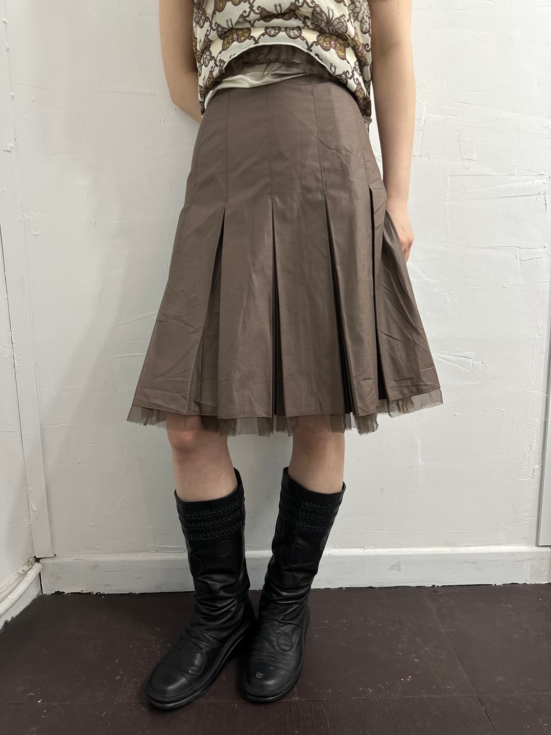 soft pleats skirt 상품이미지3