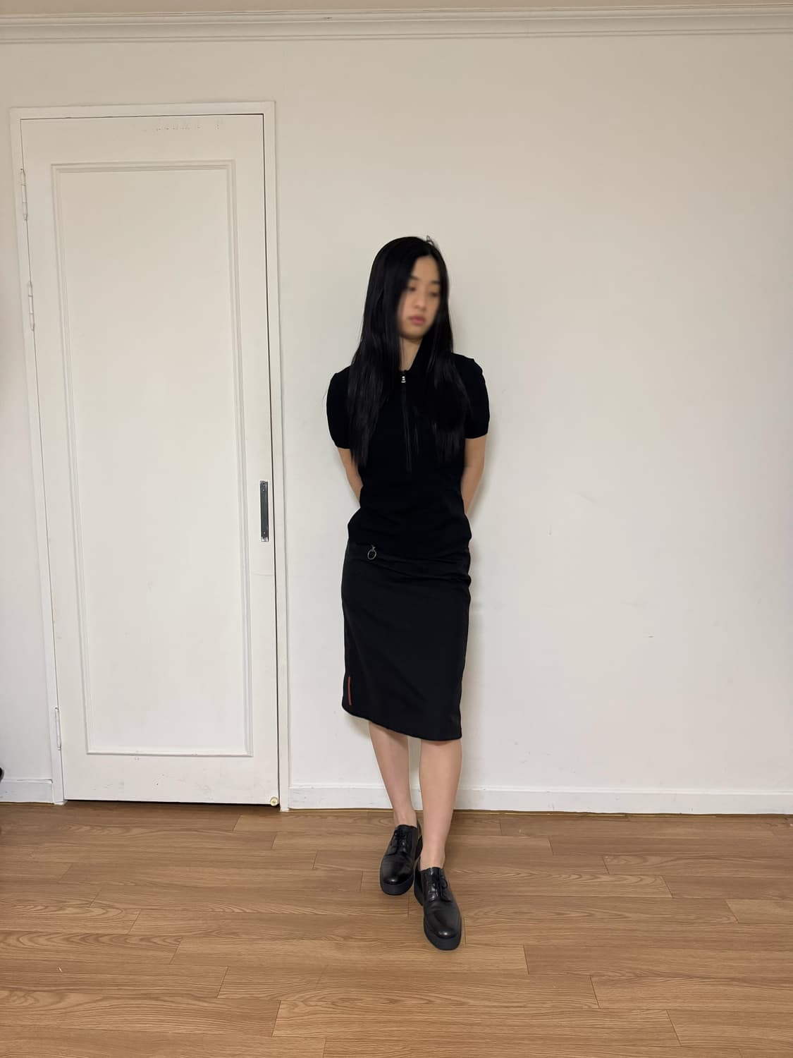 Prada sports zip-up top 상품이미지4