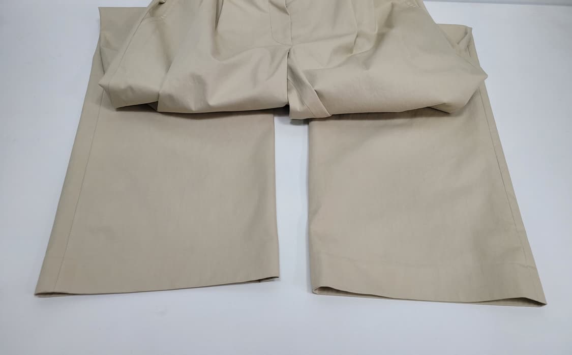 레티켓스튜디오 핀턱 와이드 팬츠 / 여 S 베이지
 상품이미지5