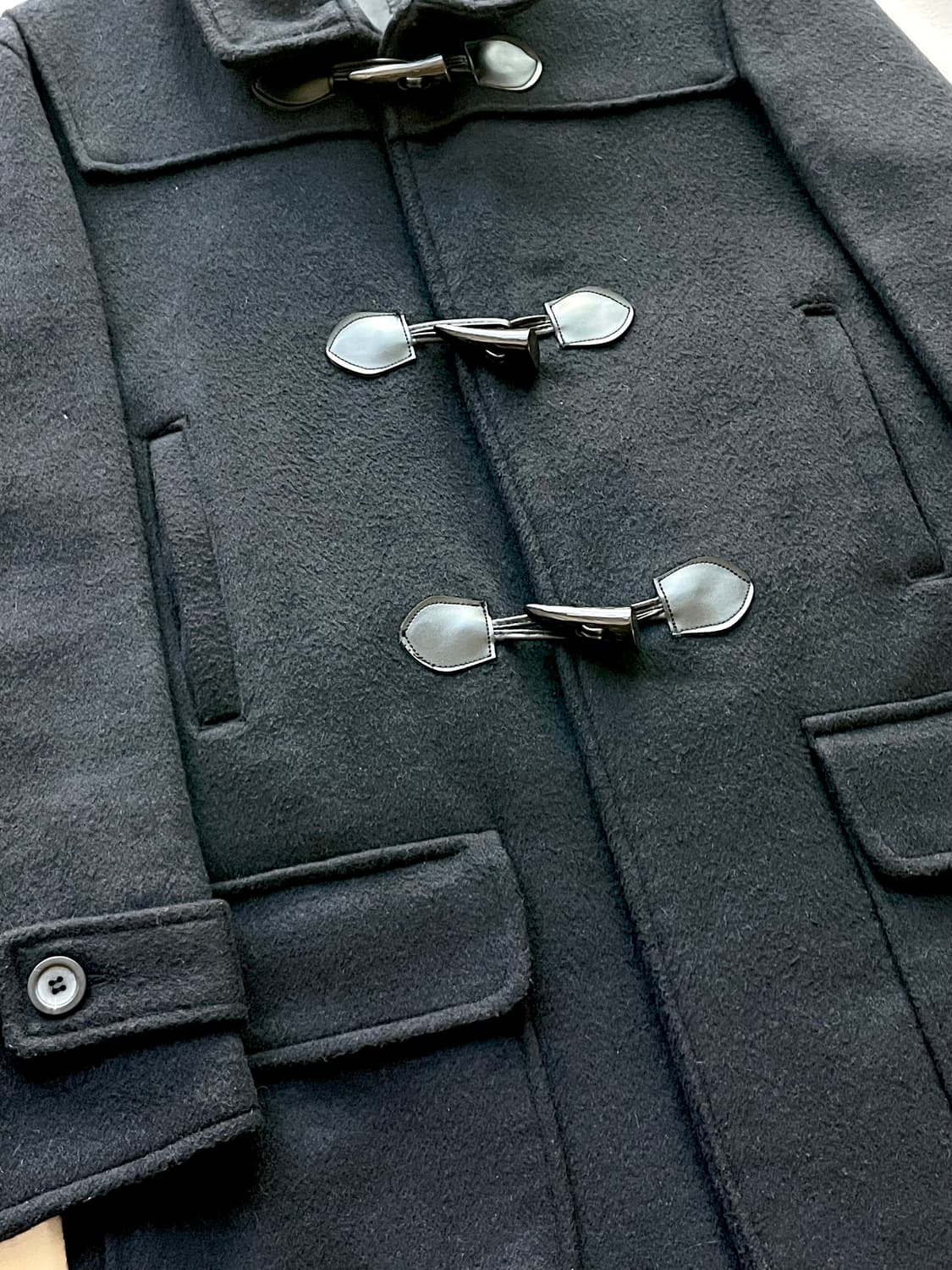 떡볶이코트 더플코트 토글코트 토글자켓 버튼 코트 상품이미지2