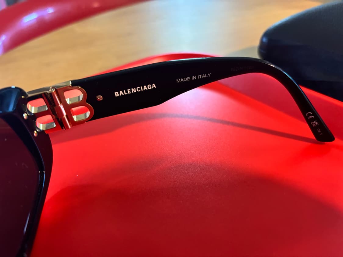[balenciaga] BB 로고 선글라스 블랙 상품이미지5
