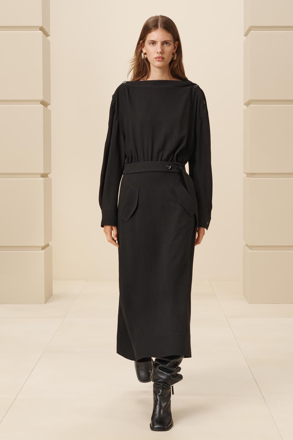 L(KR 77) 자라 SRPLS MLT BTTN DRESS 14 상품이미지1