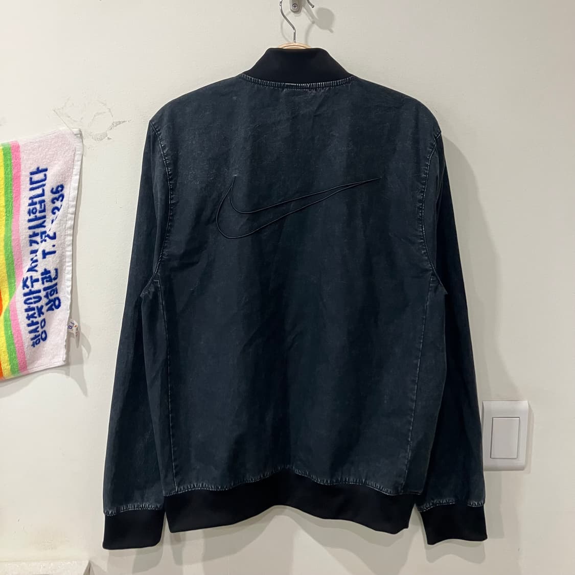 29 나이키 워시드 우븐 봄버 자켓 상품이미지2